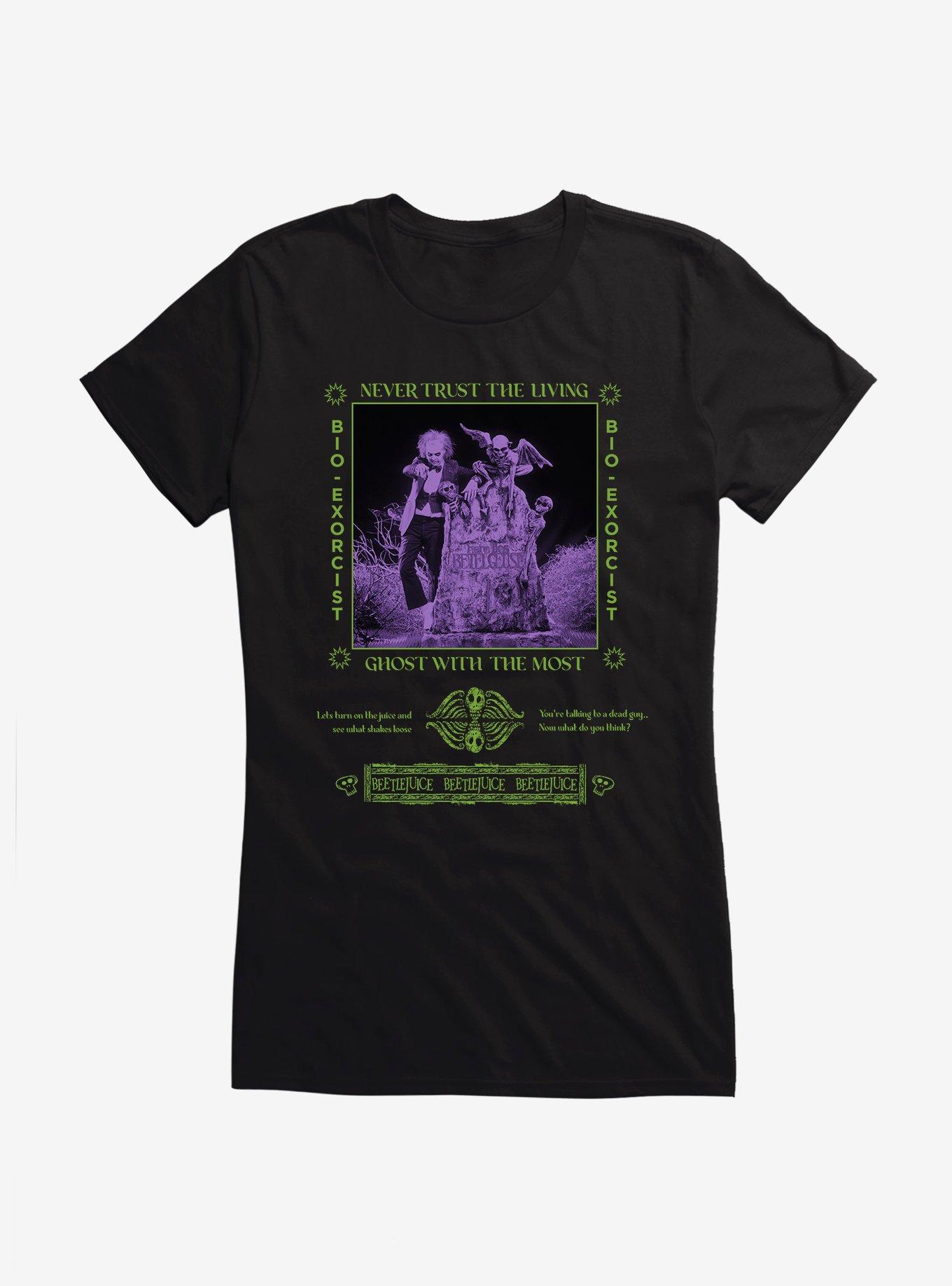 Beetlejuice Never Trust The Living Girls T-Shirt, , hi-res