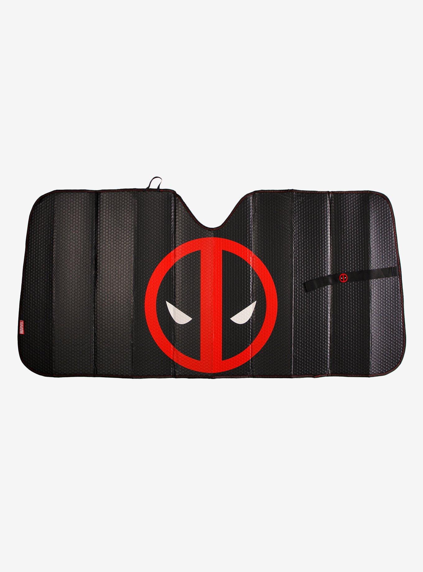 Marvel Deadpool Logo Sun Shade, , hi-res