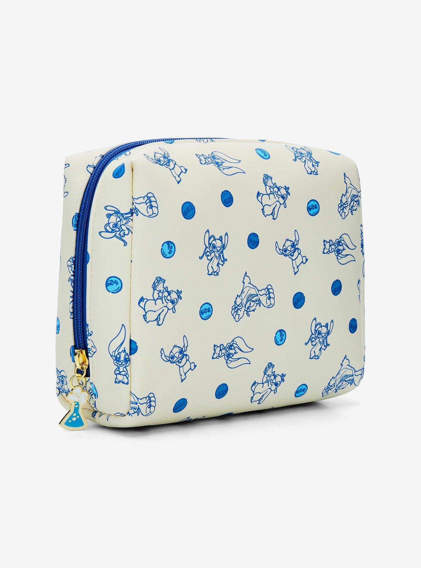 Disney Lilo & Stitch Experiment Cousins Allover Print Cosmetic Bag - BoxLunch Exclusive, , hi-res