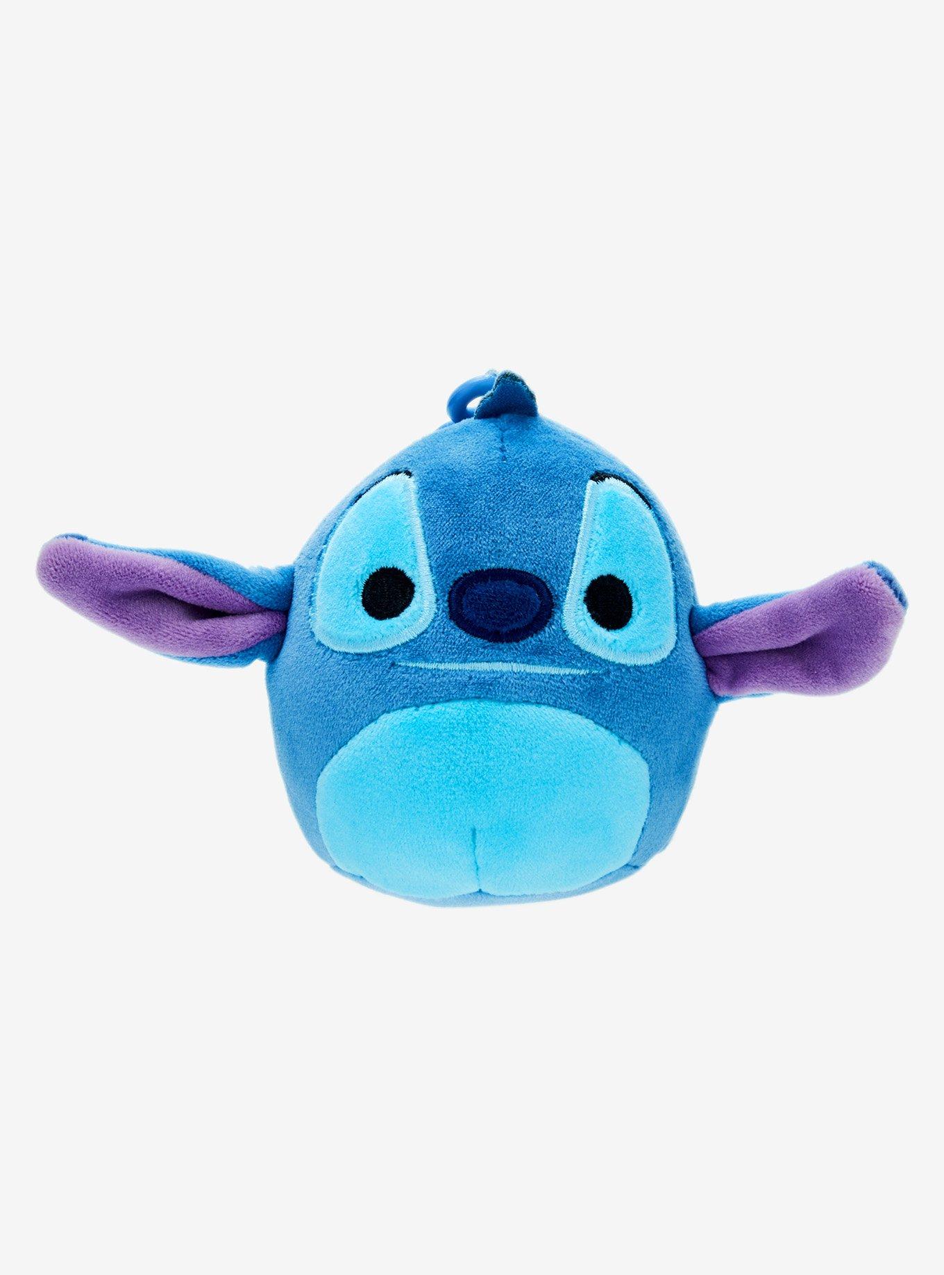 Squishmallows Disney Lilo & Stitch Plush Stitch Bag Clip, , hi-res