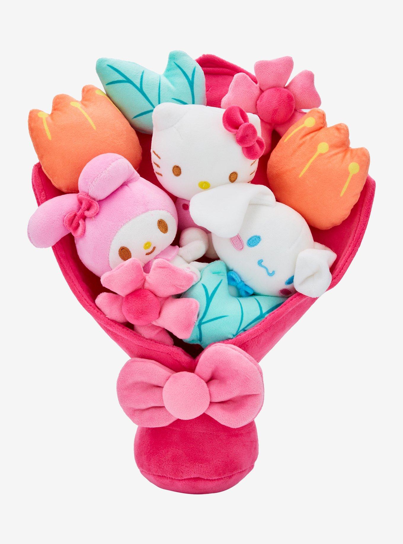 Sanrio Hello Kitty And Friends Valentine Plush Flower Bouquet, , hi-res