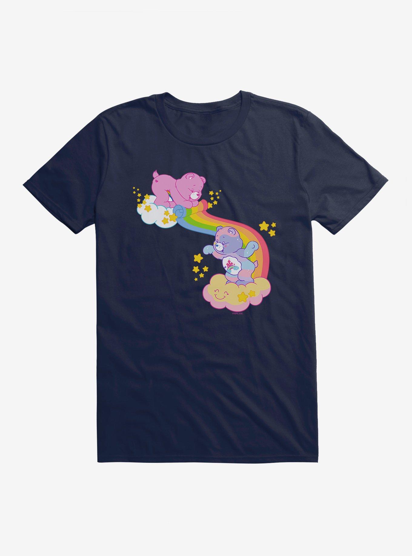 Care Bears In The Clouds T-Shirt, MIDNIGHT NAVY, hi-res