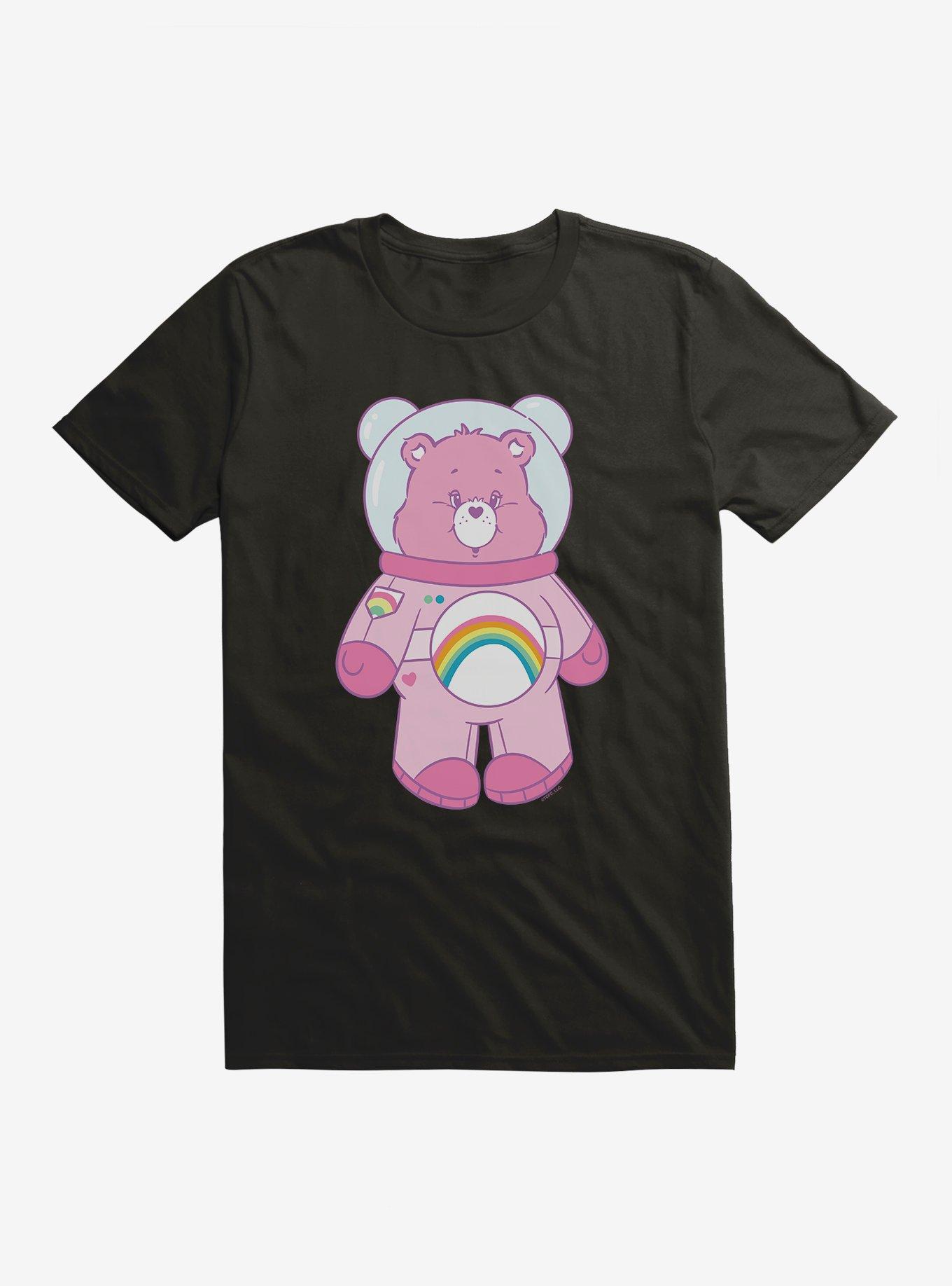 Care Bears Cheer Bear Space Suit T-Shirt, BLACK, hi-res