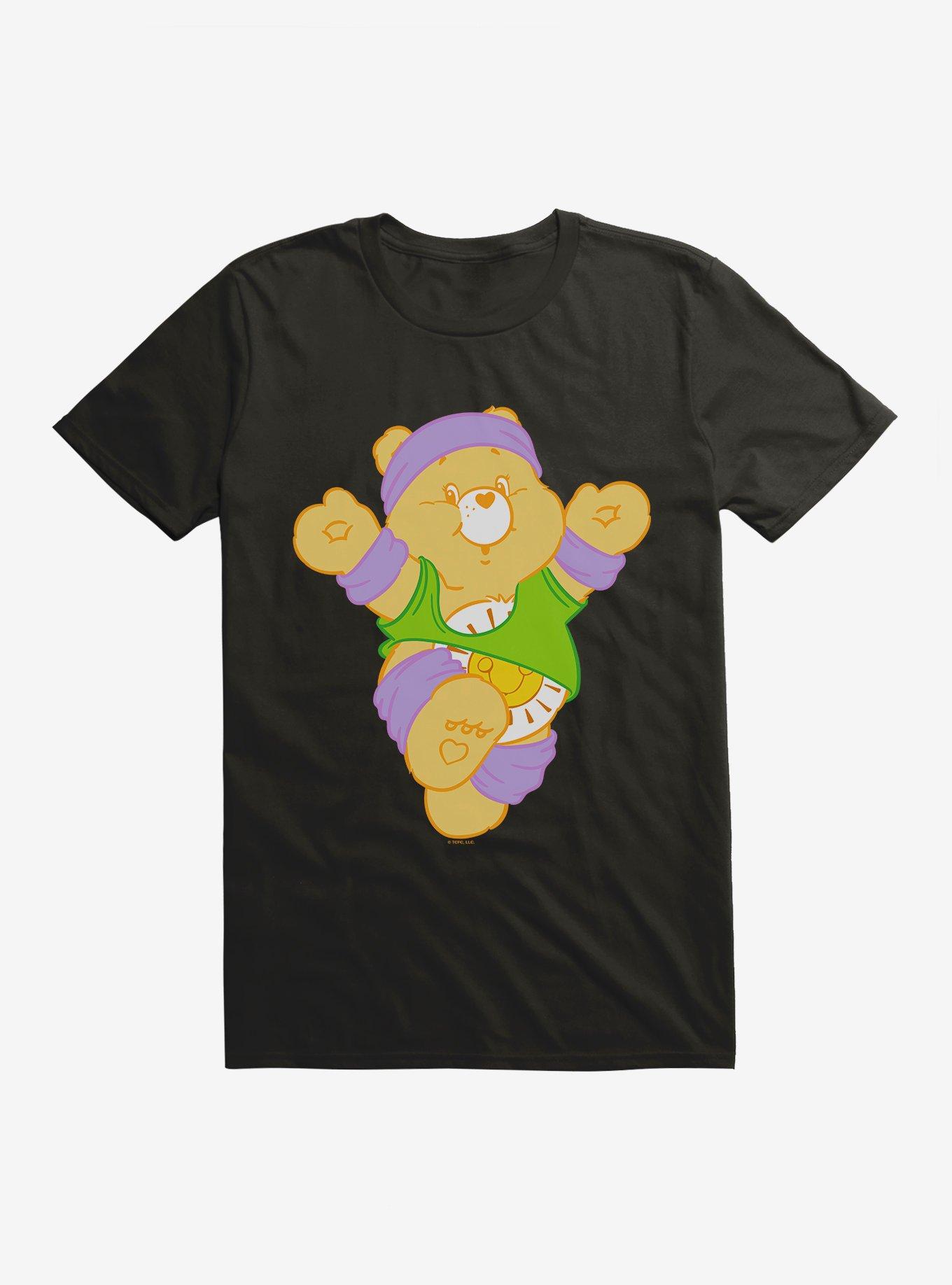 【Care Bearsコラボ】UNIFORM TEAMLOGO LONG TEE Officially Licensed Adult Size Care Bears Funshine Bear