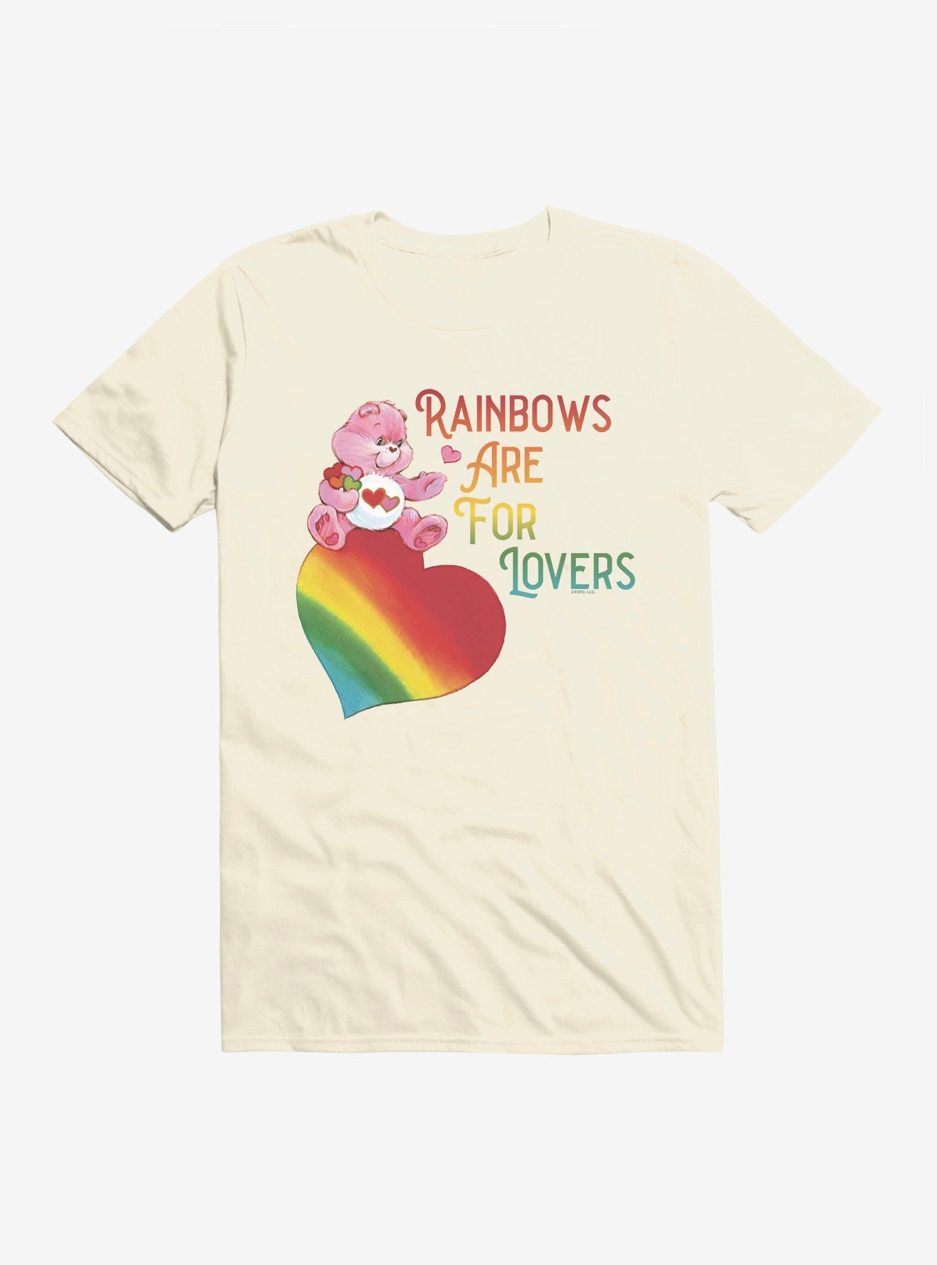 Care Bears Pride Care Bear Rainbows For Lovers T-Shirt, NATURAL, hi-res