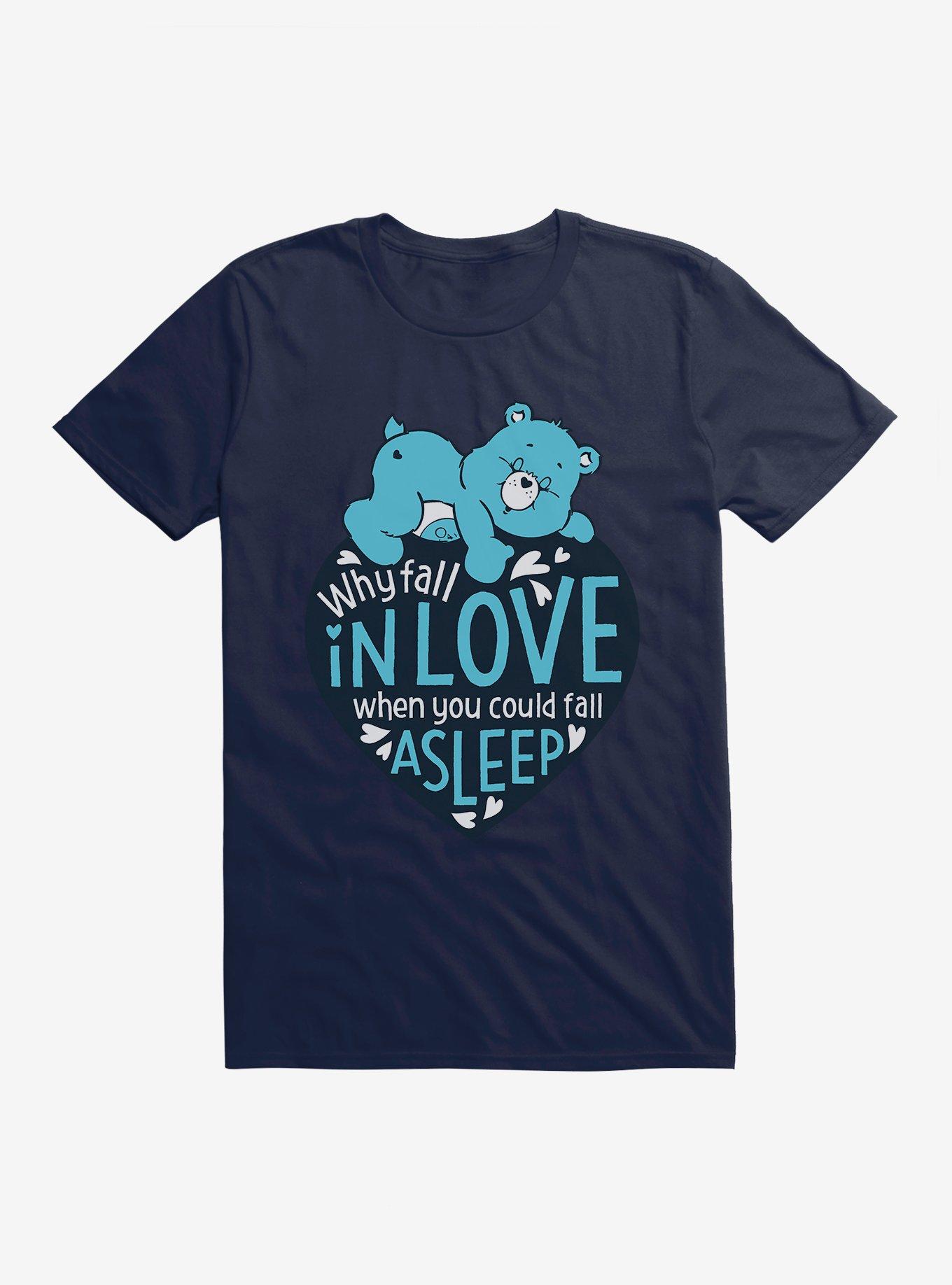 Care Bears Why Fall In Love T-Shirt, MIDNIGHT NAVY, hi-res