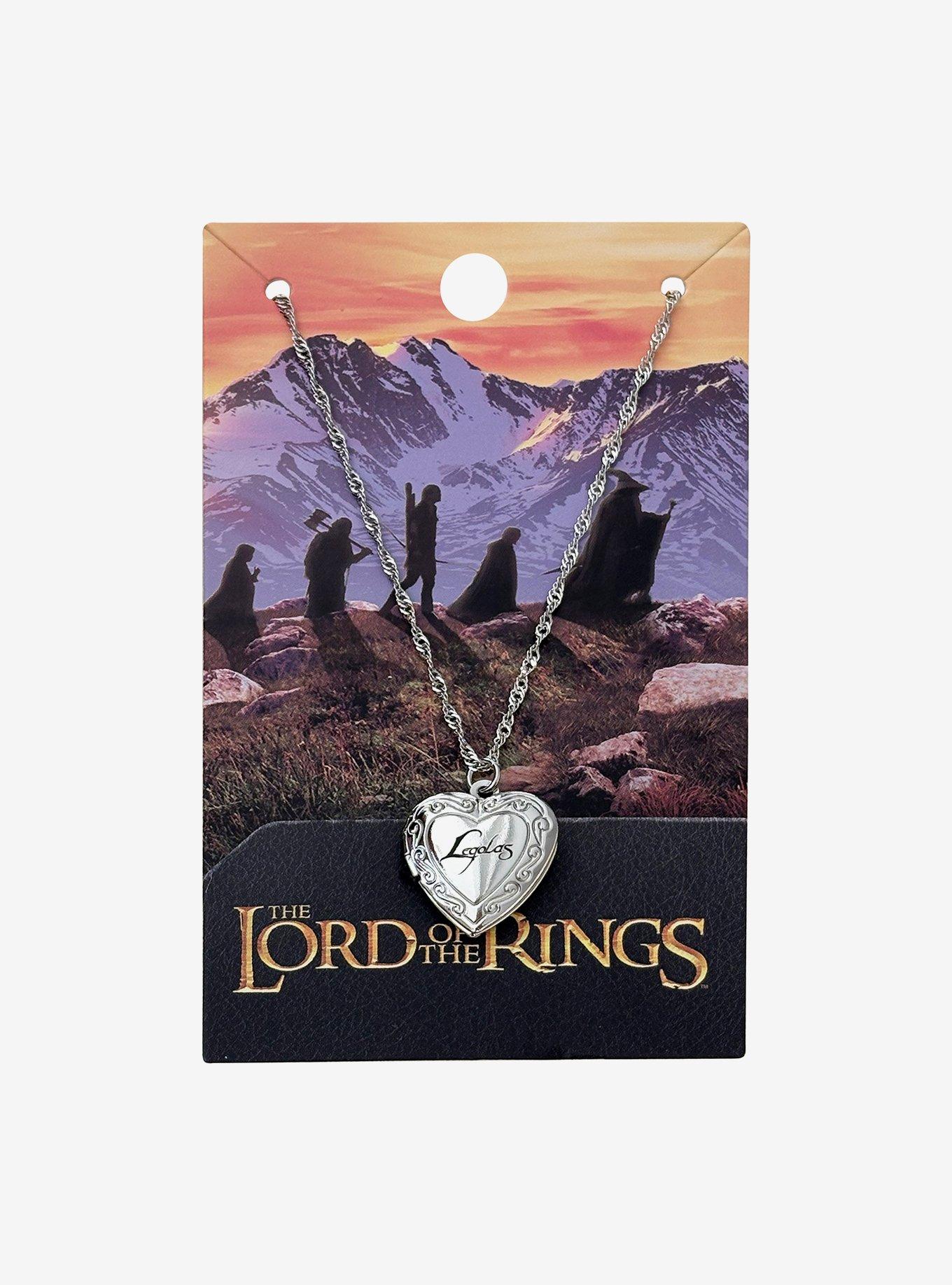 The Lord Of The Rings Legolas Heart Locket Necklace, , hi-res