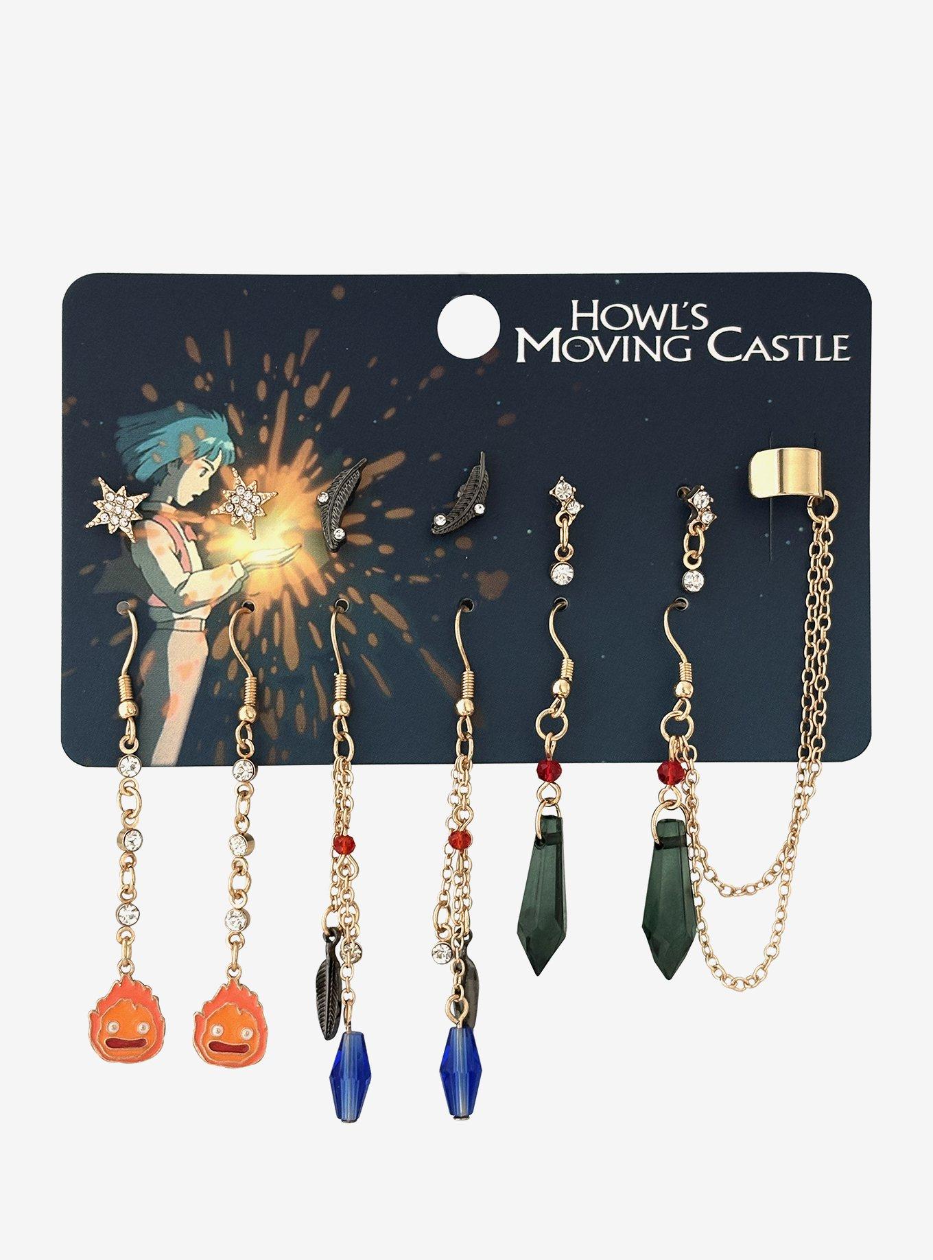 Studio Ghibli® Howl's Moving Castle Gems Earring Set, , hi-res