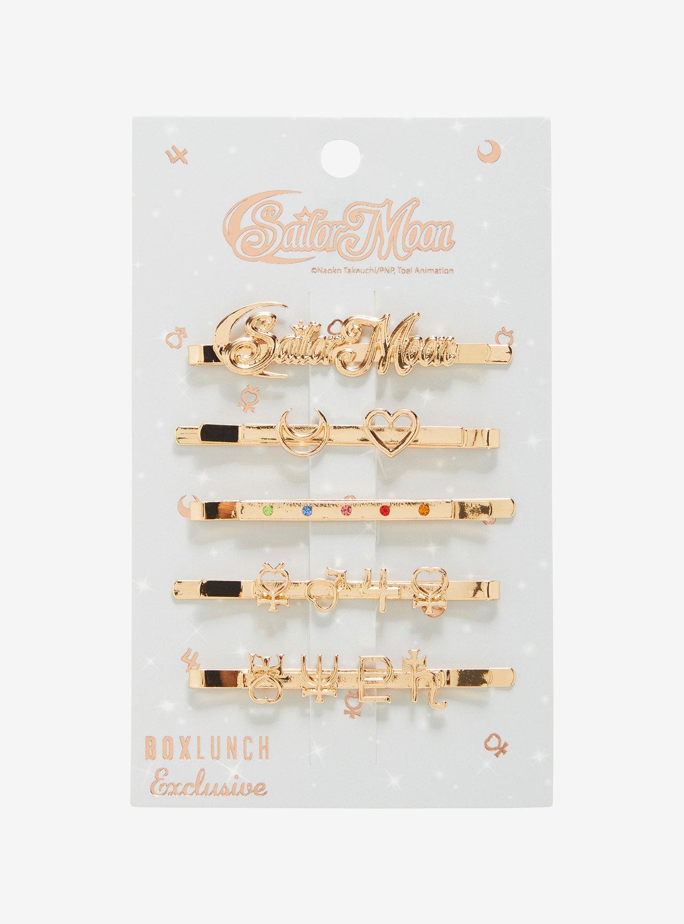 Pretty Guardian Sailor Moon Icons Bobby Pin Set - BoxLunch Exclusive, , hi-res