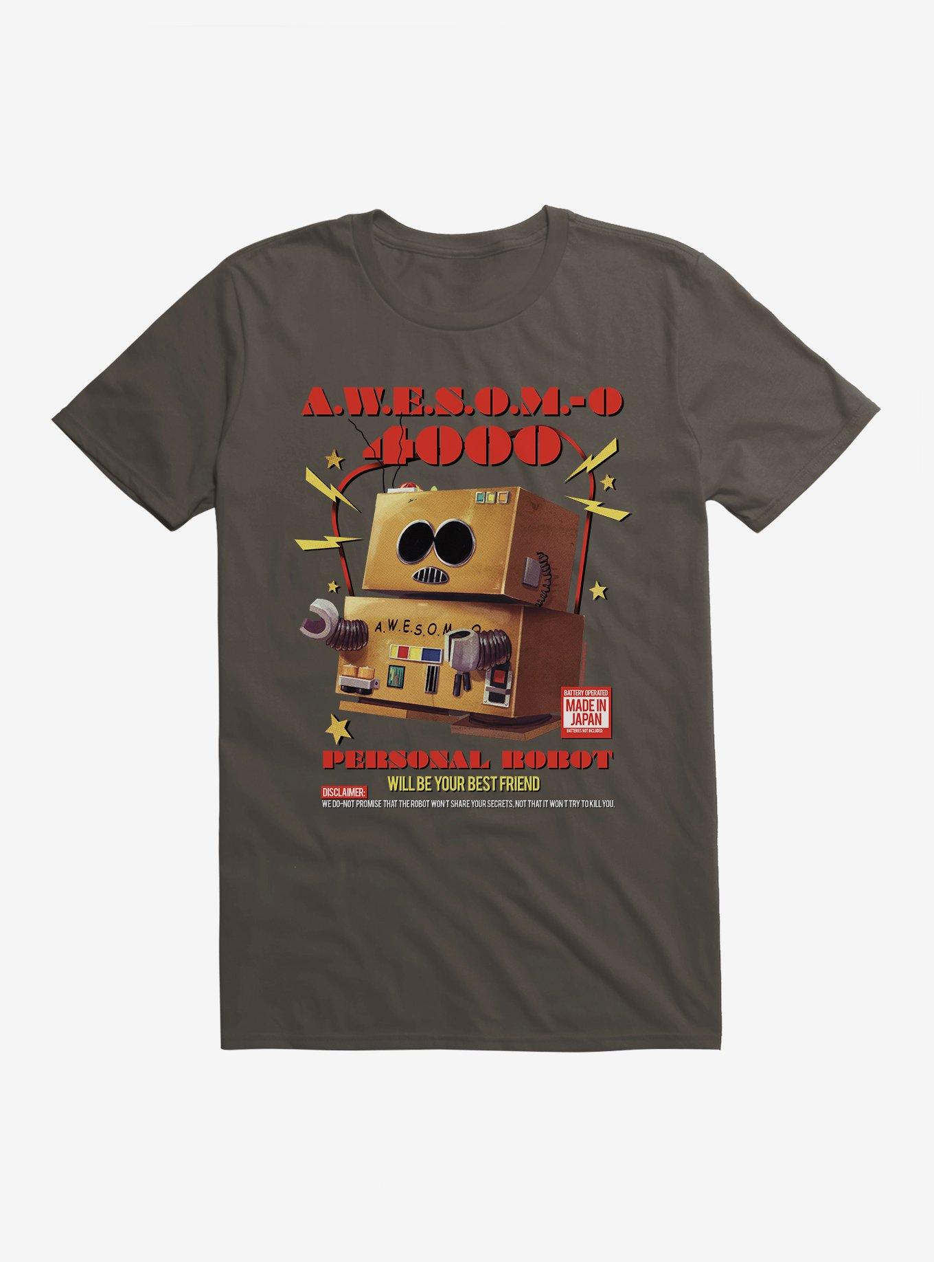 South Park A.W.E.S.O.M.-O 4000 T-Shirt, SMOKE, hi-res