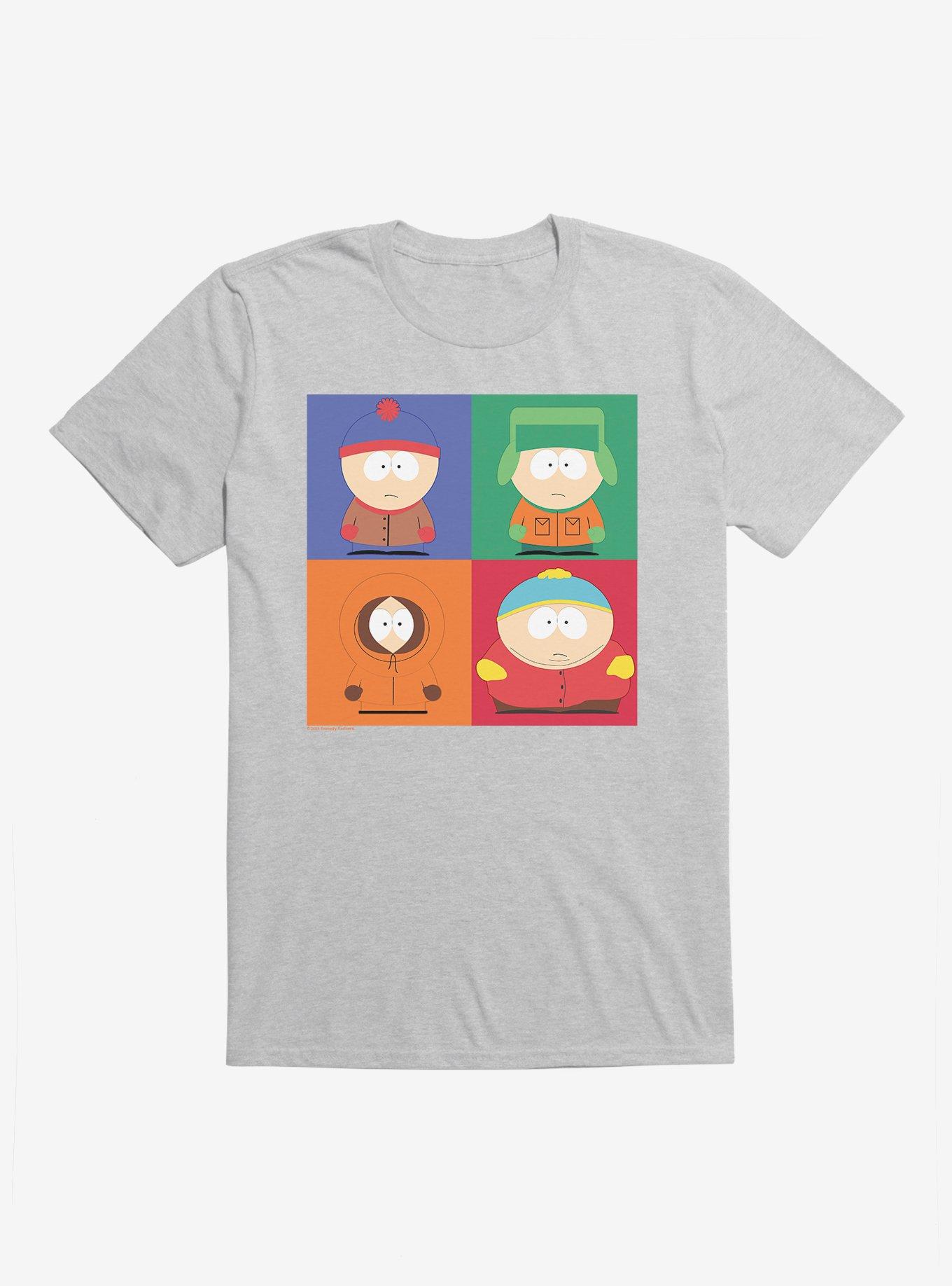 South Park The Boy Bunch T-Shirt, HEATHER GREY, hi-res