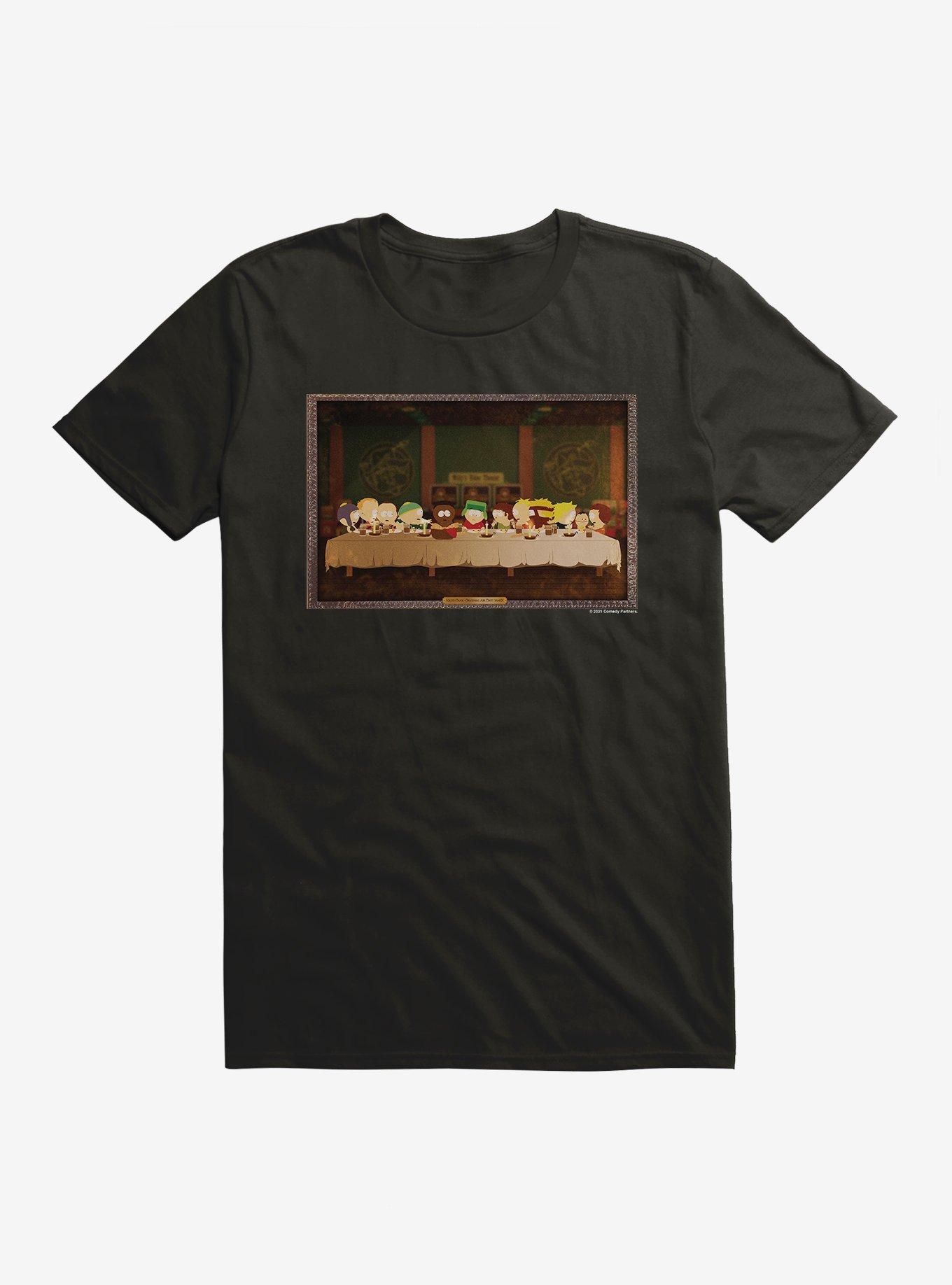 South Park Last Supper T-Shirt, BLACK, hi-res