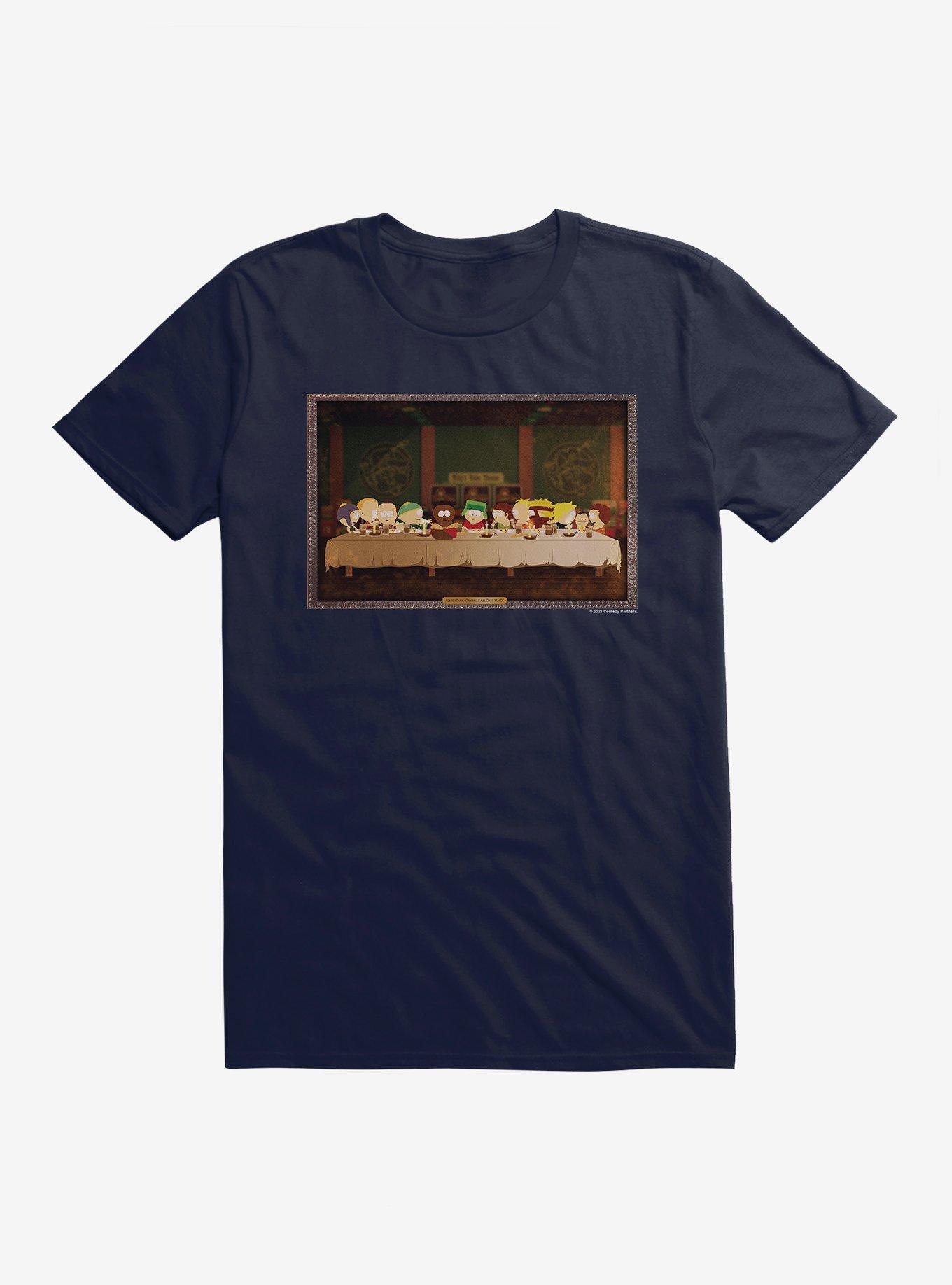 South Park Last Supper T-Shirt, NAVY, hi-res