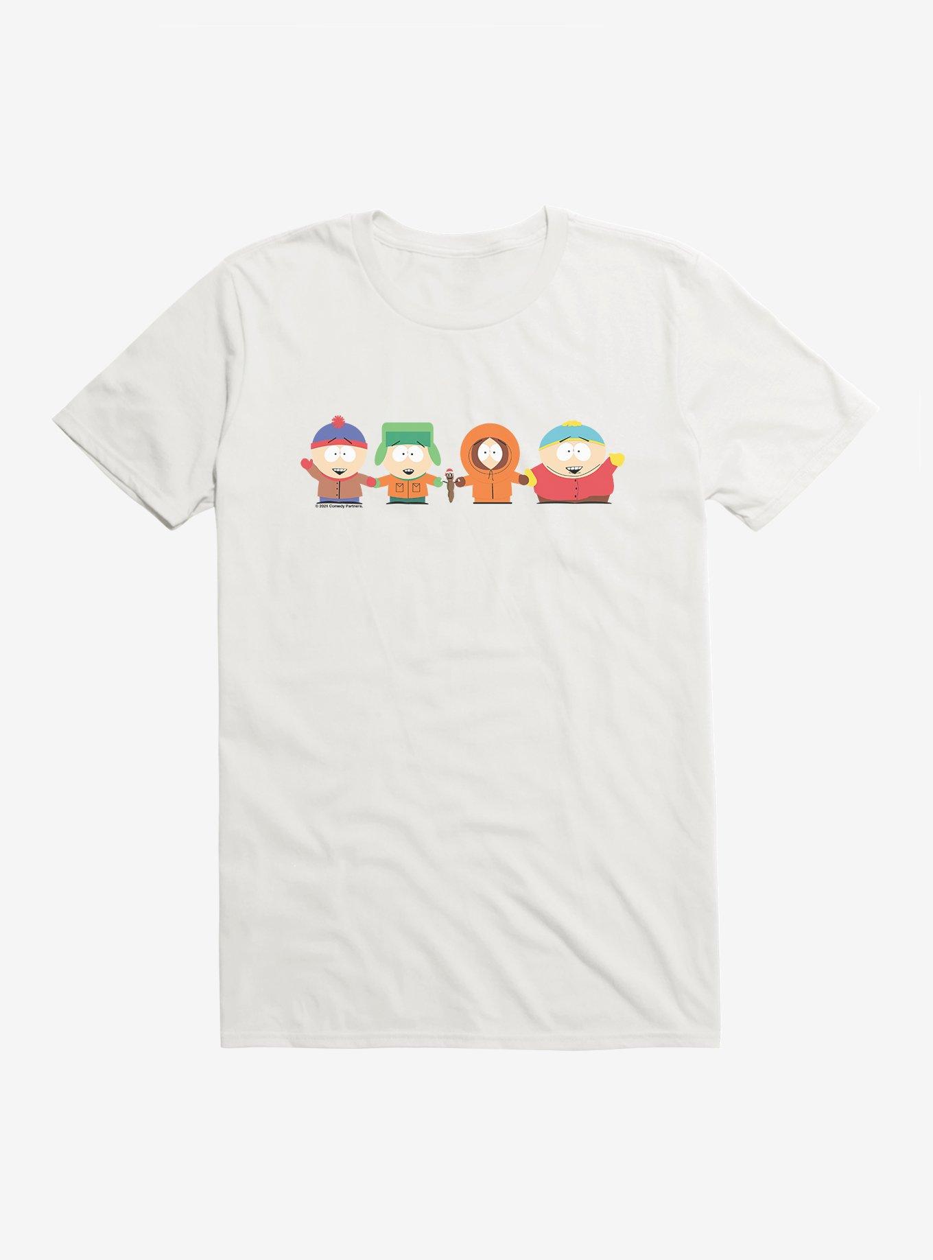 South Park Christmas Guide Holiday Wave T-Shirt, WHITE, hi-res