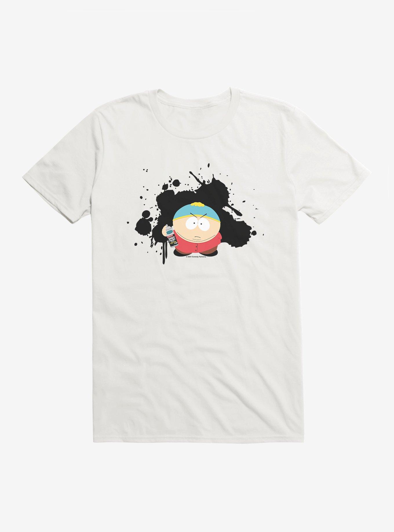 South Park Season Reference Cartman Spray Paint T-Shirt