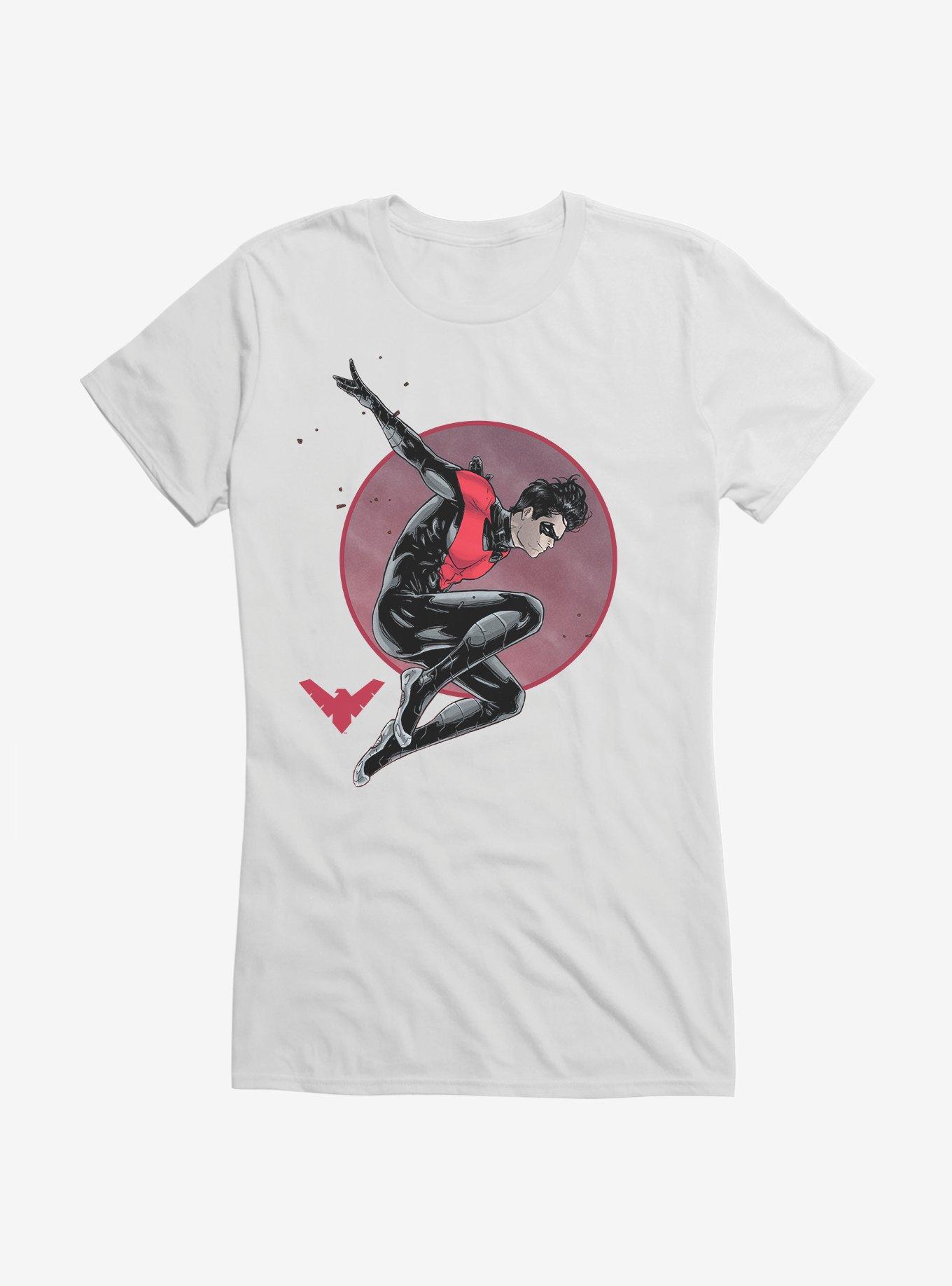 Batman Nightwing Red Suit Jump Girls T-Shirt, , hi-res