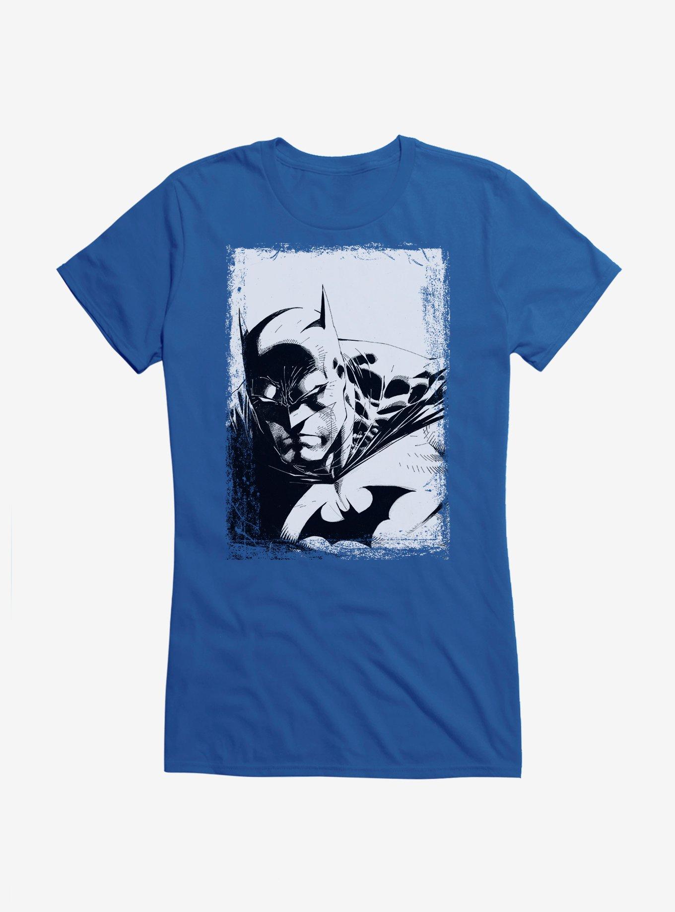 Batman Sketch Portrait Girls T-Shirt