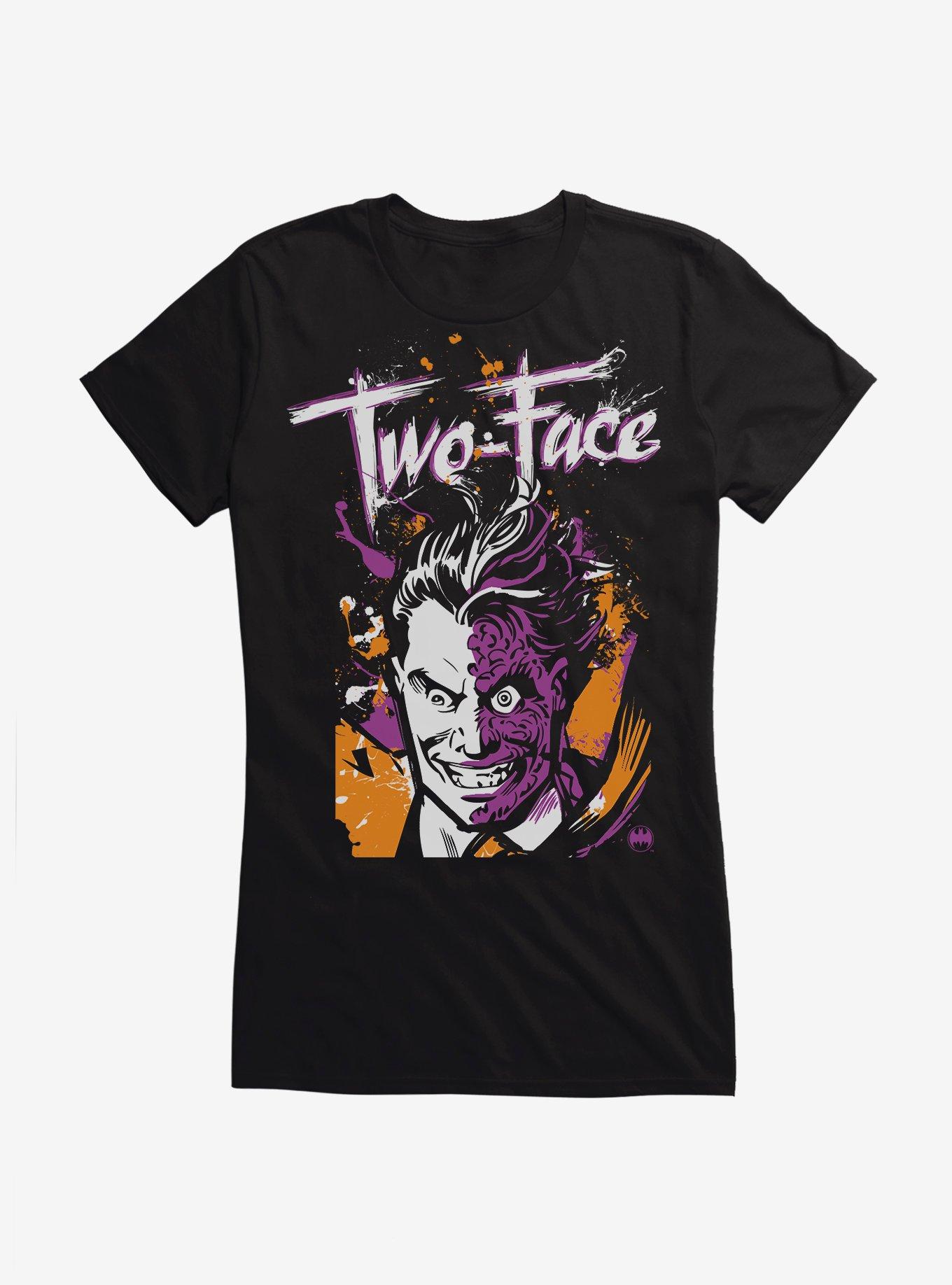 Batman Villains Two Face Girls T-Shirt, , hi-res