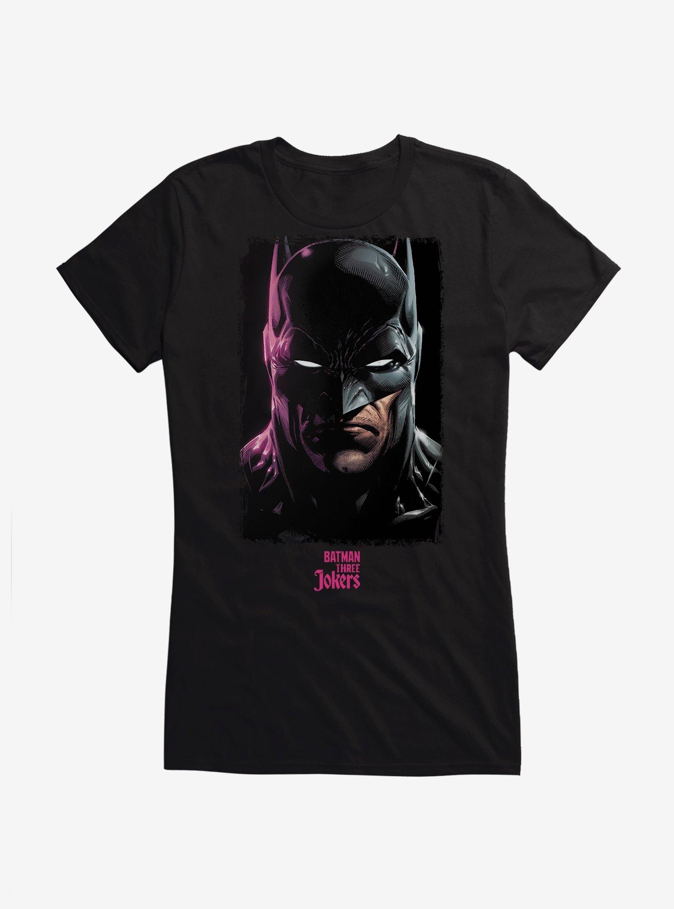 Batman: Three Jokers Batman Portrait Girls T-Shirt, , hi-res