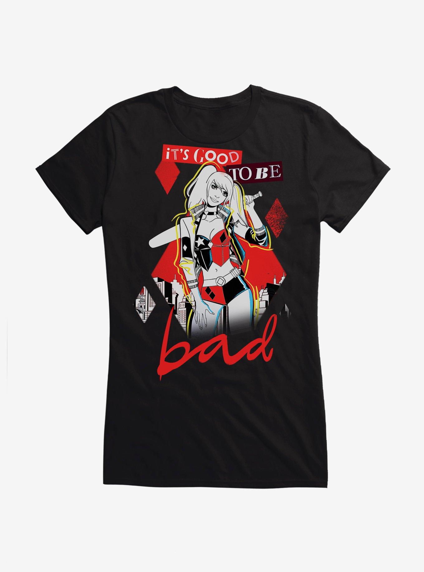 Harley Quinn Good To Be Bad Girls T-Shirt, , hi-res