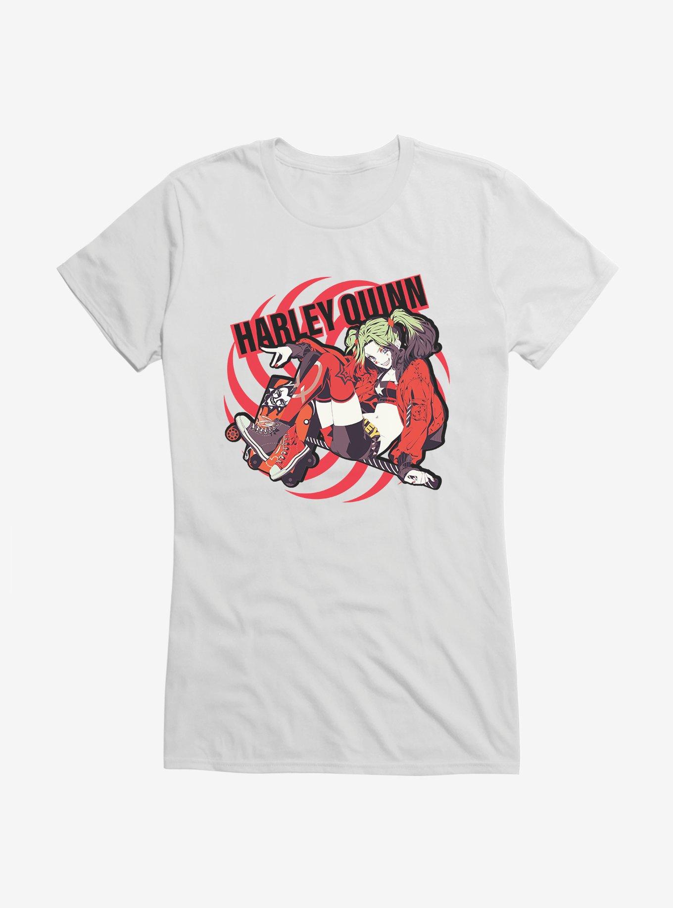 Harley Quinn Anime Hypnosis Girls T-Shirt