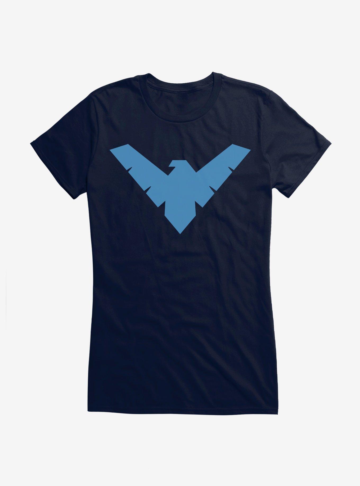 Batman Nightwing Logo Girls T-Shirt