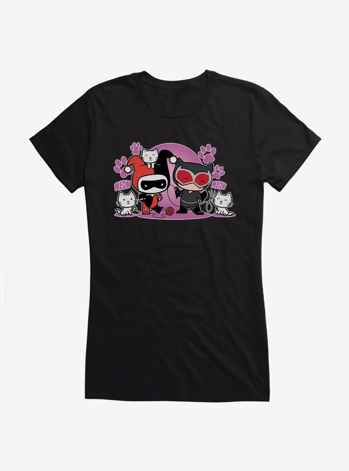Batman Cat Party Girls T-Shirt