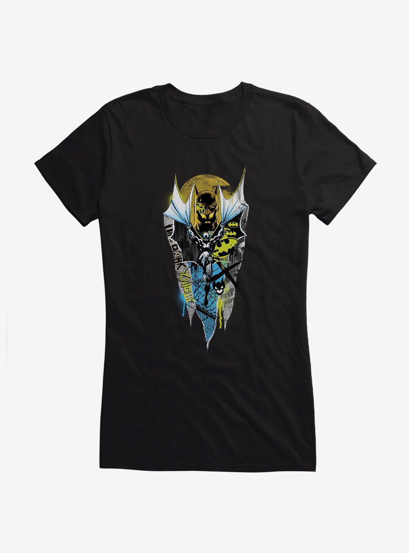 Batman Dark Knight Girls T-Shirt, BLACK, hi-res