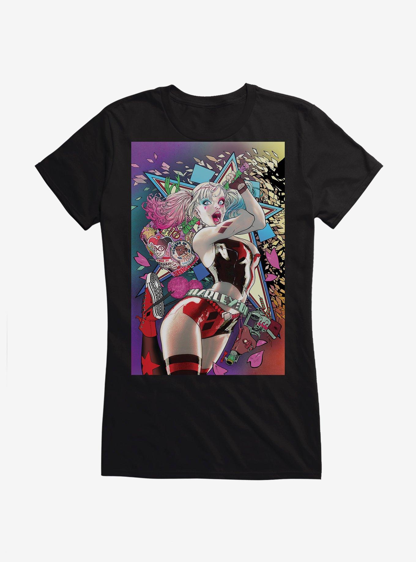 Batman Harley Quinn Mallet Girls T-Shirt, , hi-res