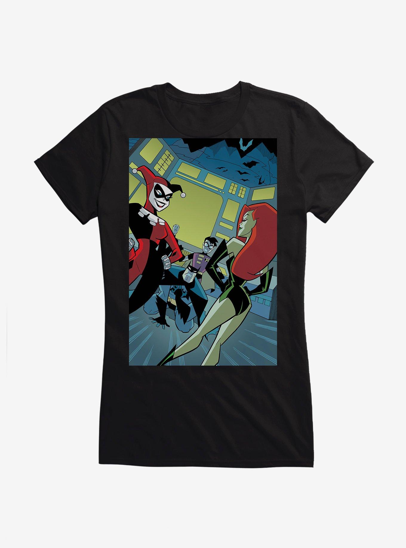 Batman Harley Quinn Poison Ivy Girls T-Shirt, , hi-res