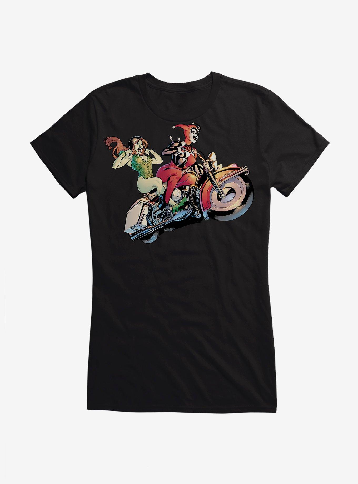Batman Harley Quinn Poison Ivy Joyride Girls T-Shirt, BLACK, hi-res