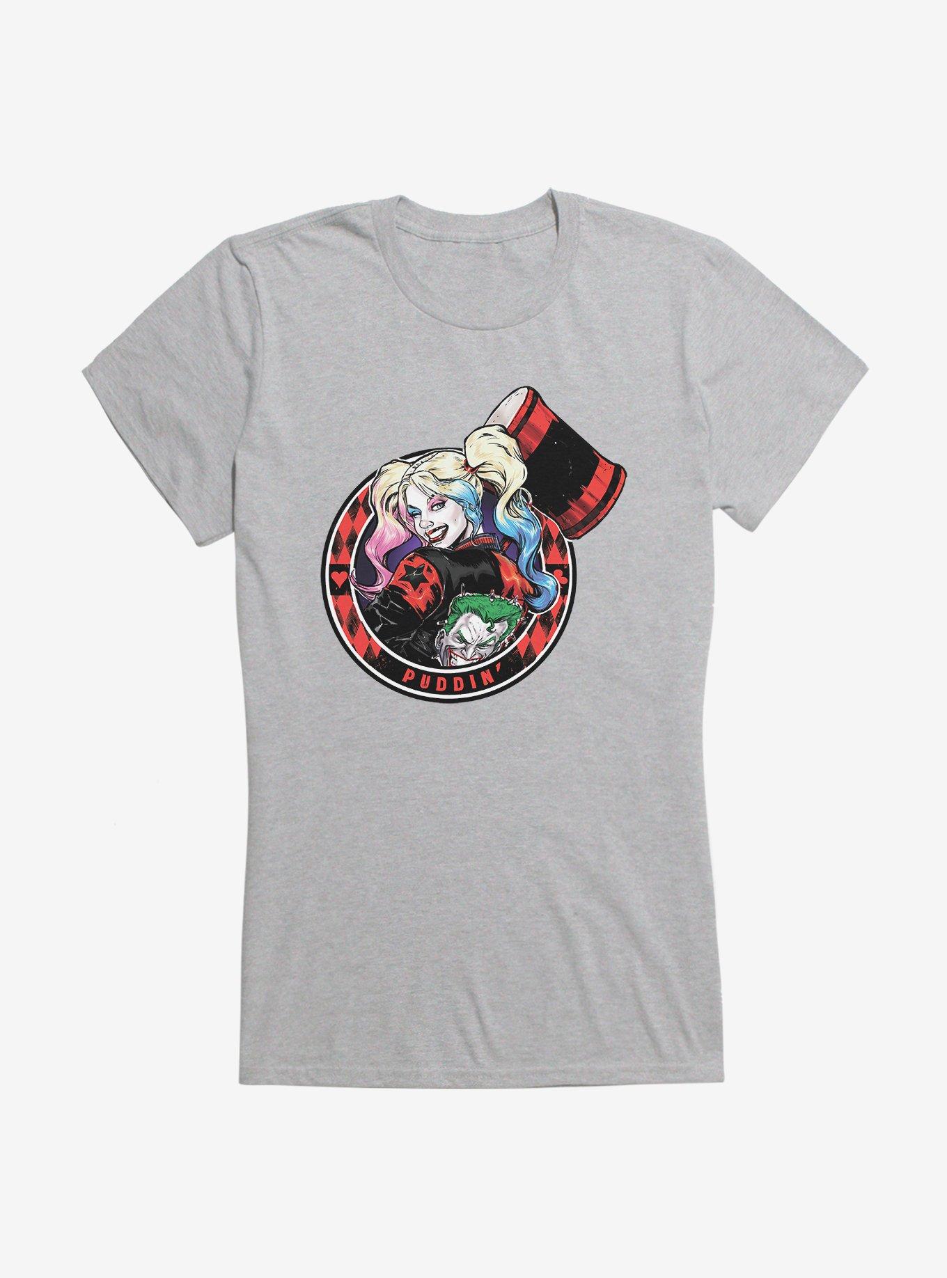 Batman Harley Quinn Portrait Girls T-Shirt, , hi-res