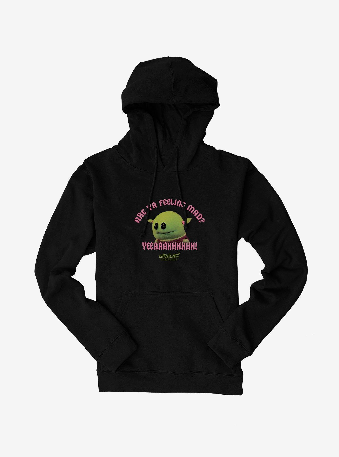 Nanlan Are Ya Feeling Mad? Hoodie, BLACK, hi-res