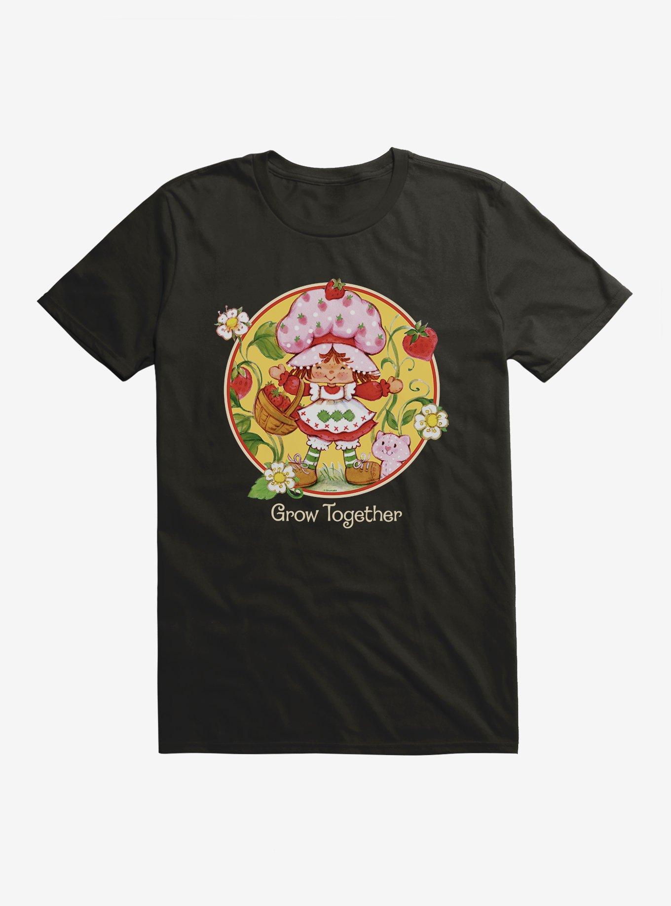 Strawberry Shortcake Grow Together T-Shirt, BLACK, hi-res