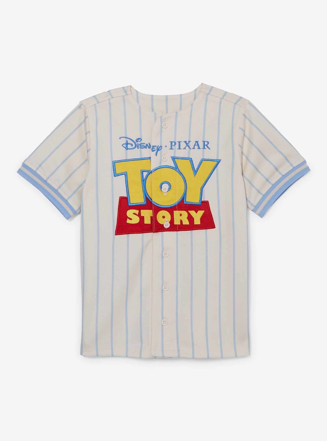 Disney Pixar Toy Story Forky Toddler Baseball Jersey &mdash; BoxLunch Exclusive, LIGHT BLUE, hi-res