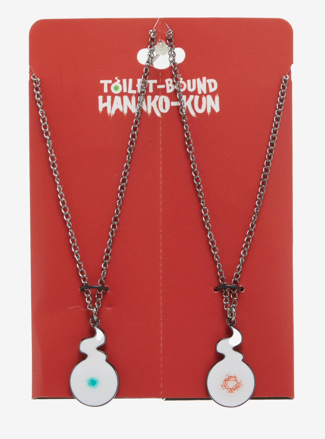 Toilet-Bound Hanako-Kun Hakujoudai Best Friend Necklace Set | Hot