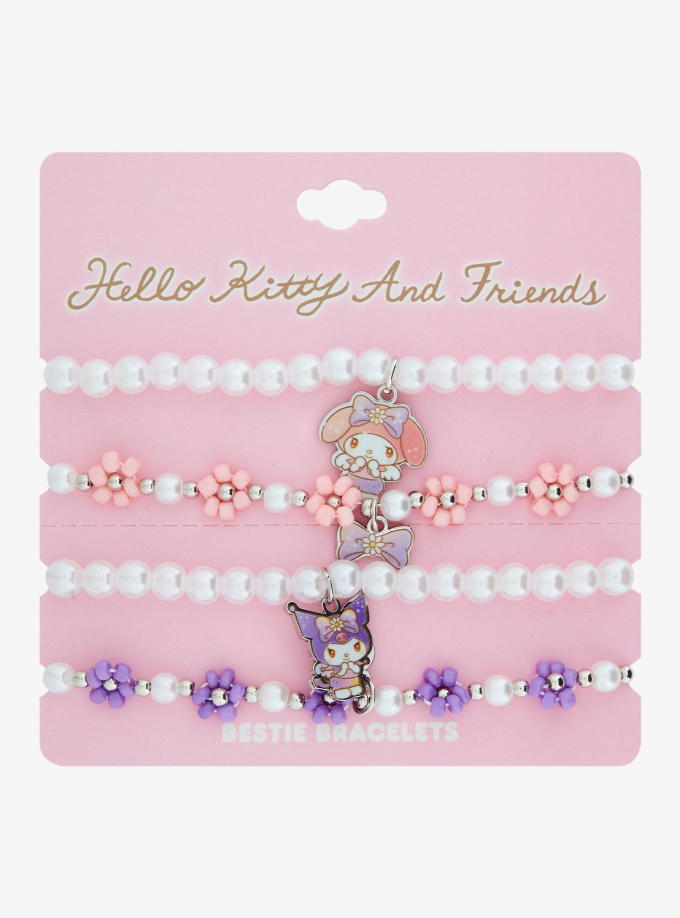 My Melody & Kuromi Cupid Bracelet Set, , hi-res