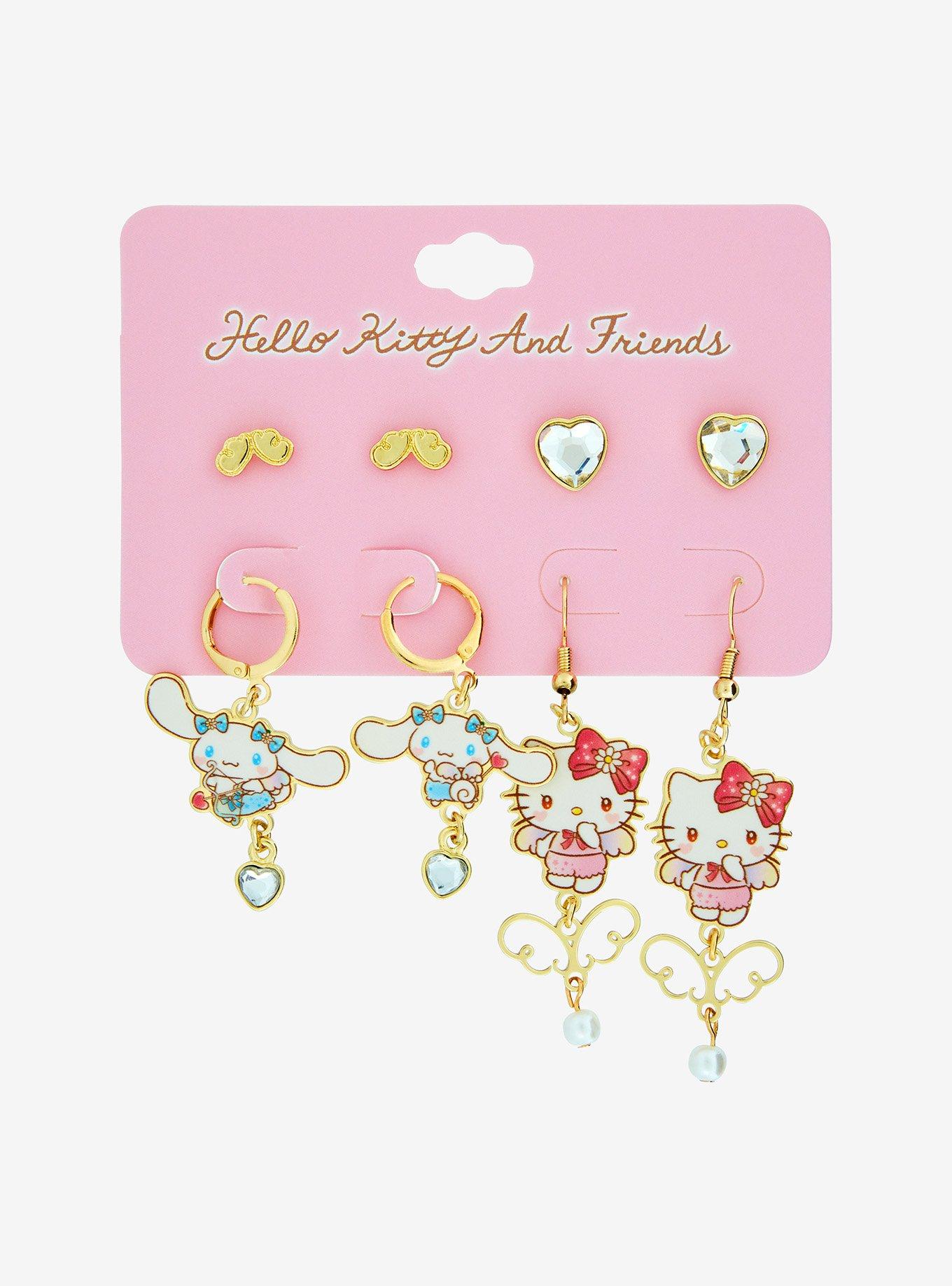 Hello Kitty And Friends Cupid Earring Set, , hi-res