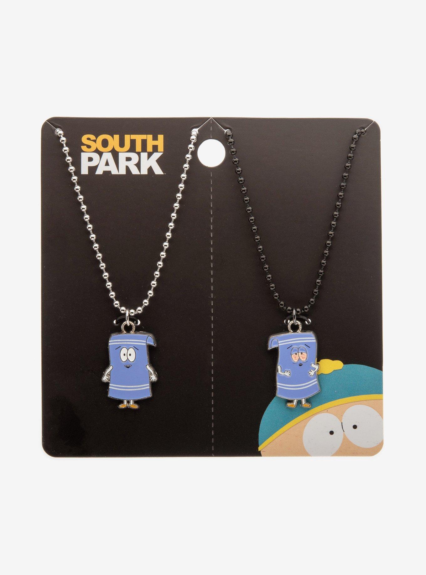 South Park Towelie Best Friend Necklace Set, , hi-res