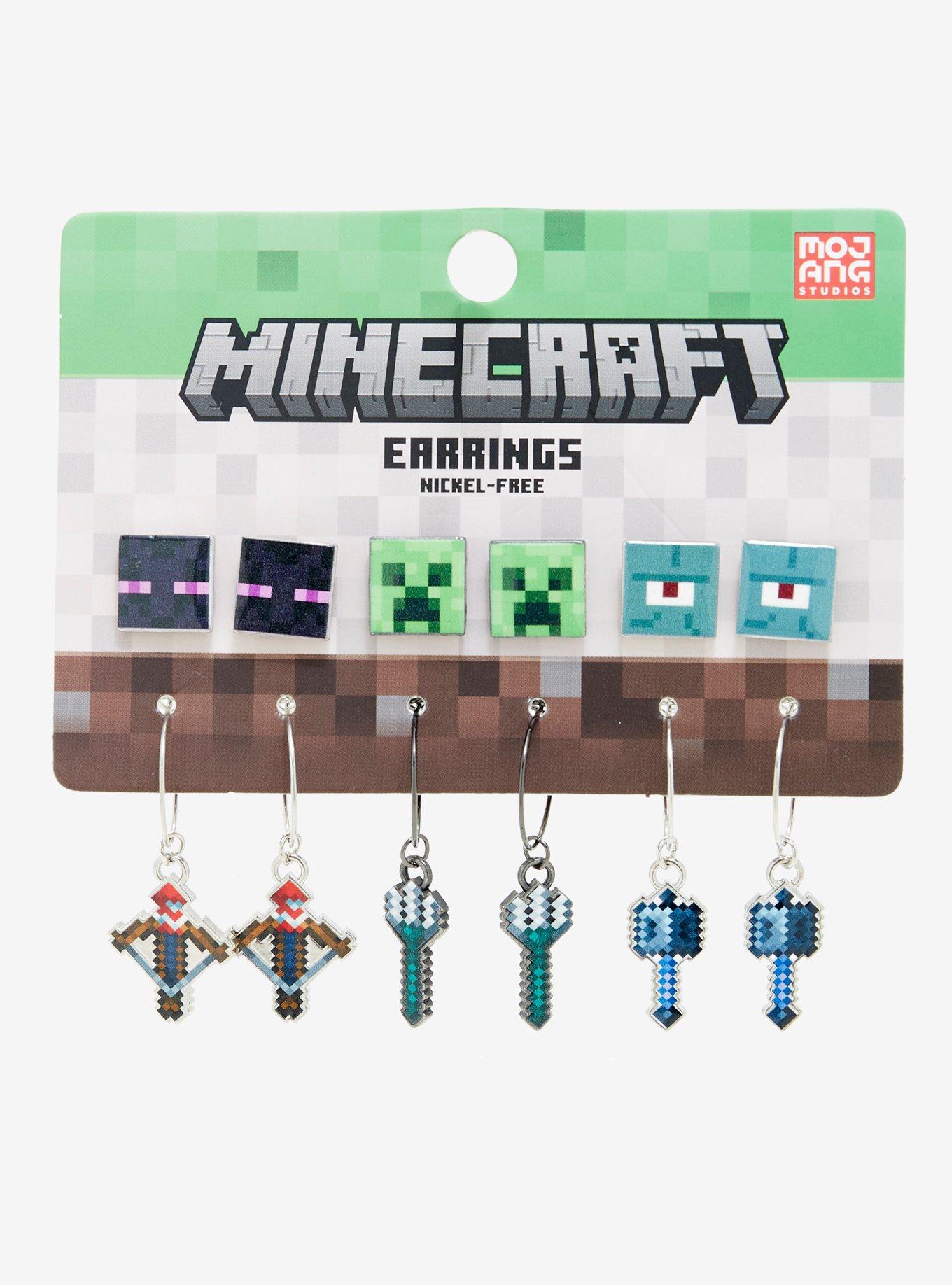Minecraft Icons Earring Set