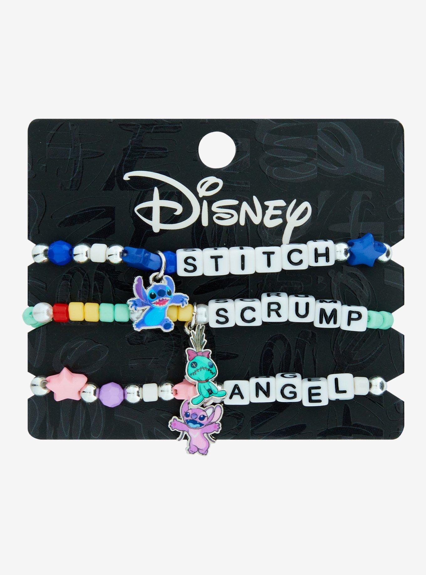 Disney Stitch & Friends Bead Bracelet Set, , hi-res