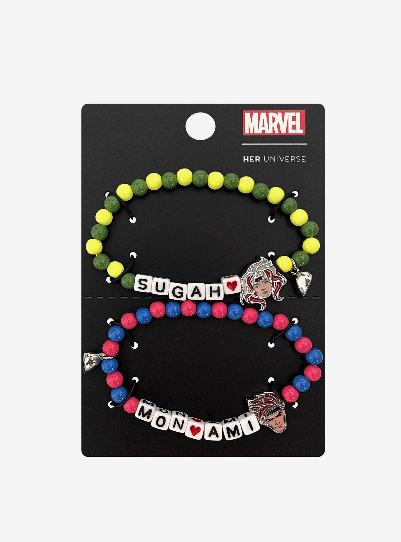 Her Universe Marvel X-Men '97 Gambit & Rogue Best Friend Bracelet Set, , hi-res