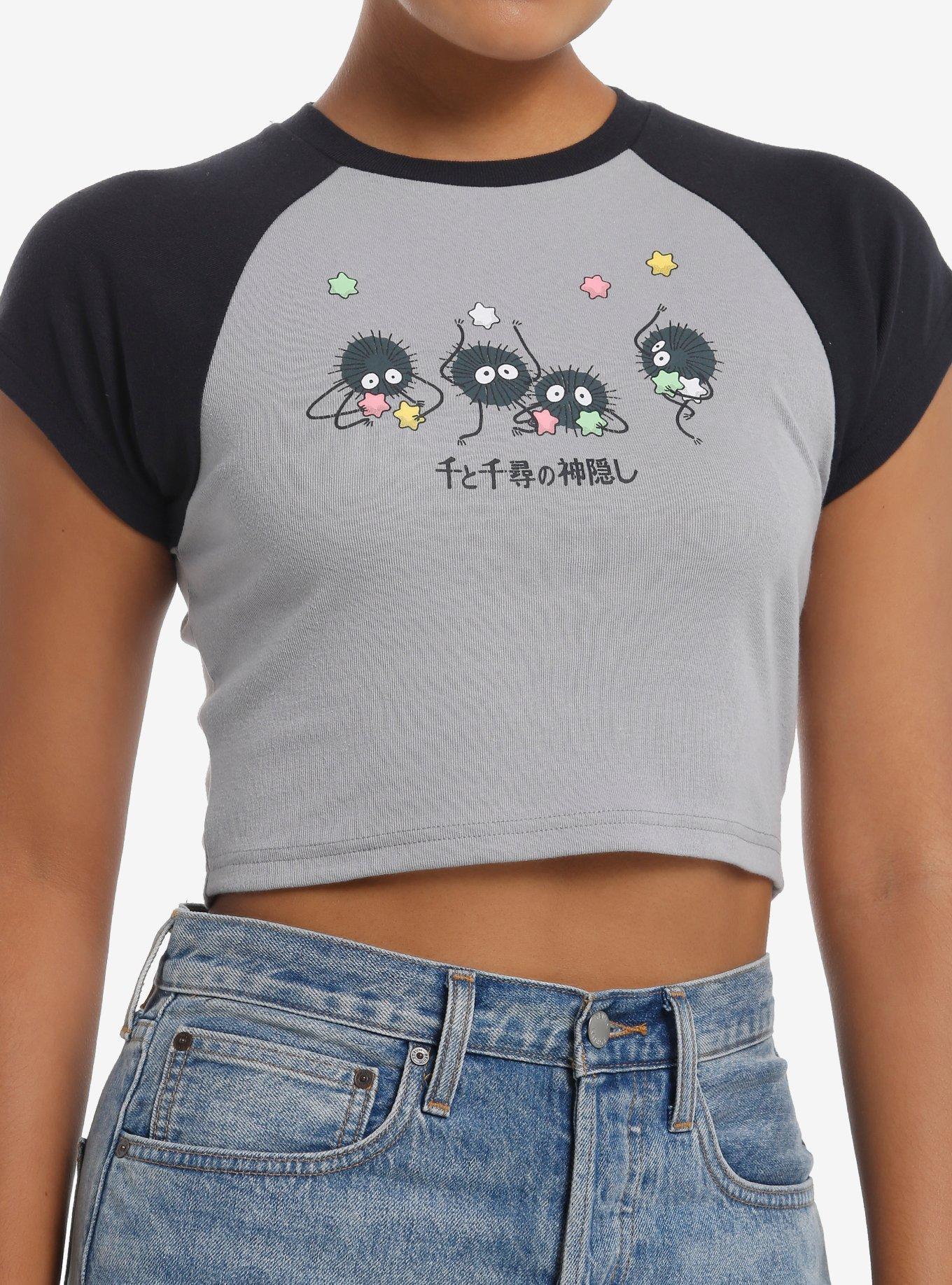 Studio Ghibli® Spirited Away Soot Sprite Girls Baby Raglan T-Shirt, , hi-res