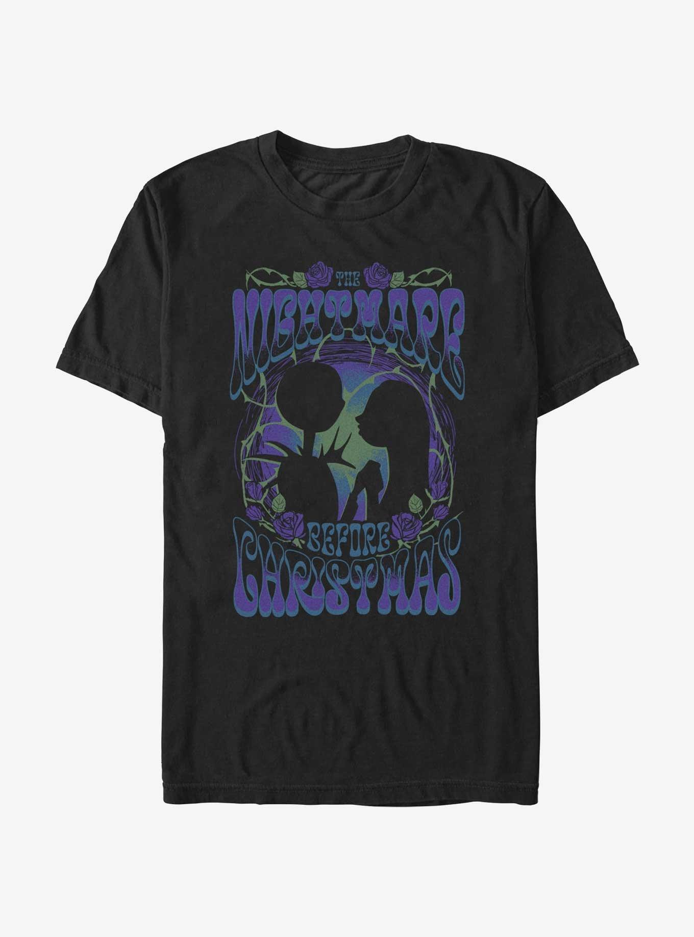 The Nightmare Before Christmas Jack & Sally Poster T-Shirt, , hi-res