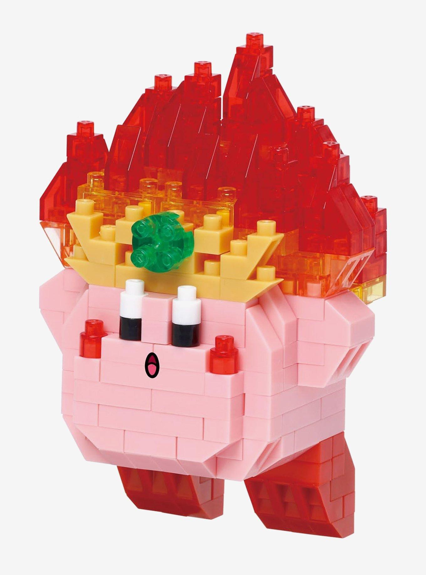 Kawada Nintendo Kirby Nanoblock Character Collection Series Kirby Fire Build Set, , hi-res