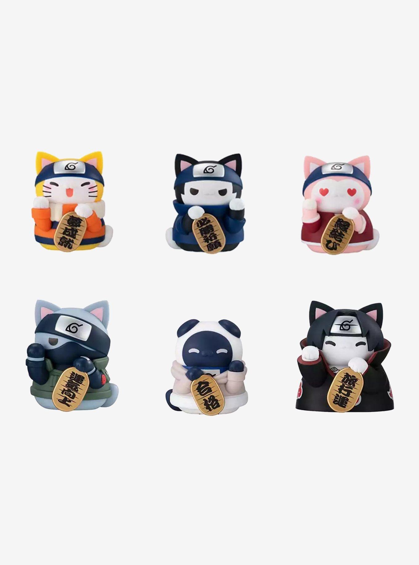 Megahouse Naruto Shippuden Nyaruto! Mega Cat Project Beckoning Cat Fortune Blind Box Figure, , hi-res