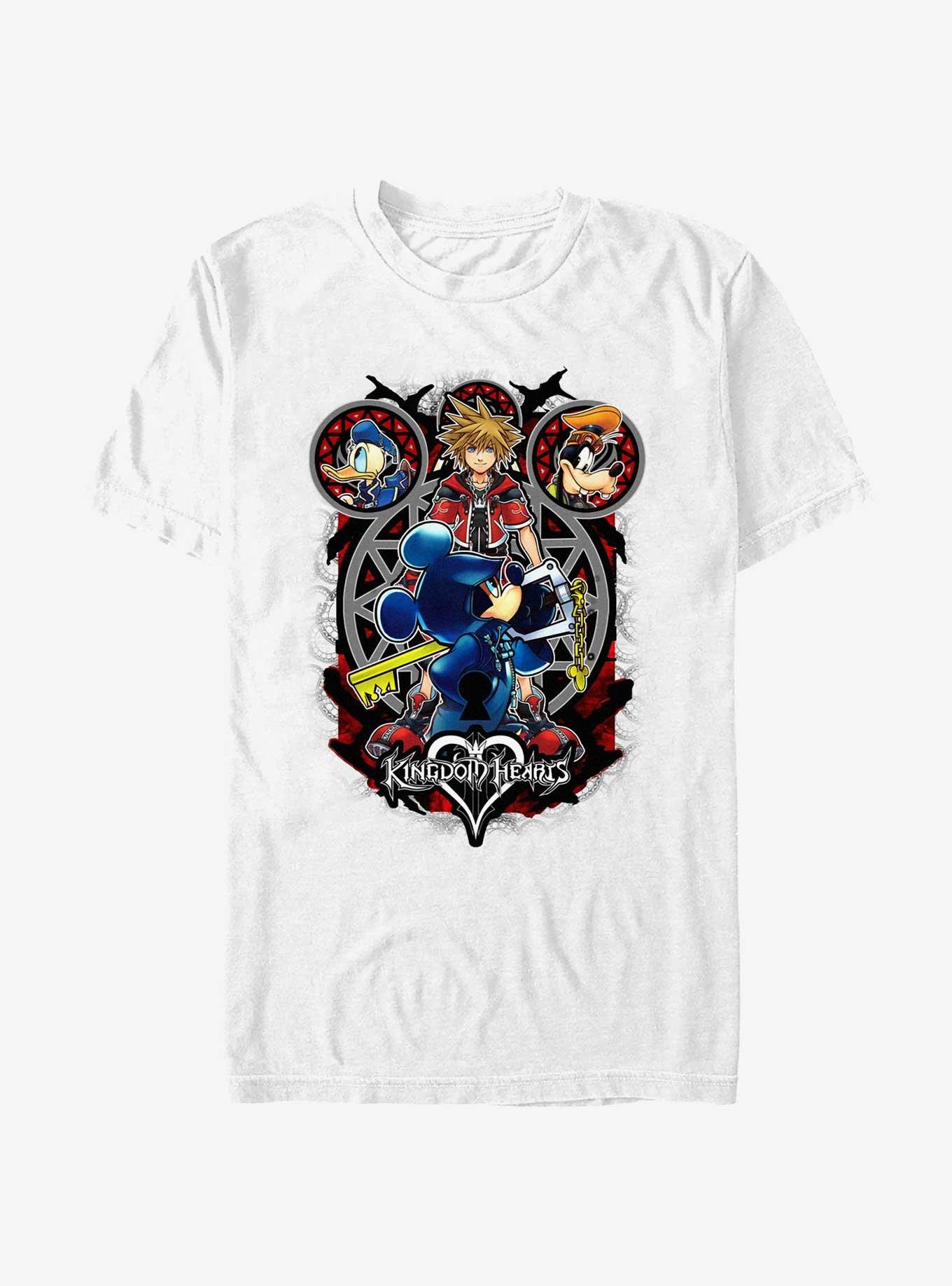 Disney Kingdom Hearts Unlocked Mysteries T-Shirt, WHITE, hi-res