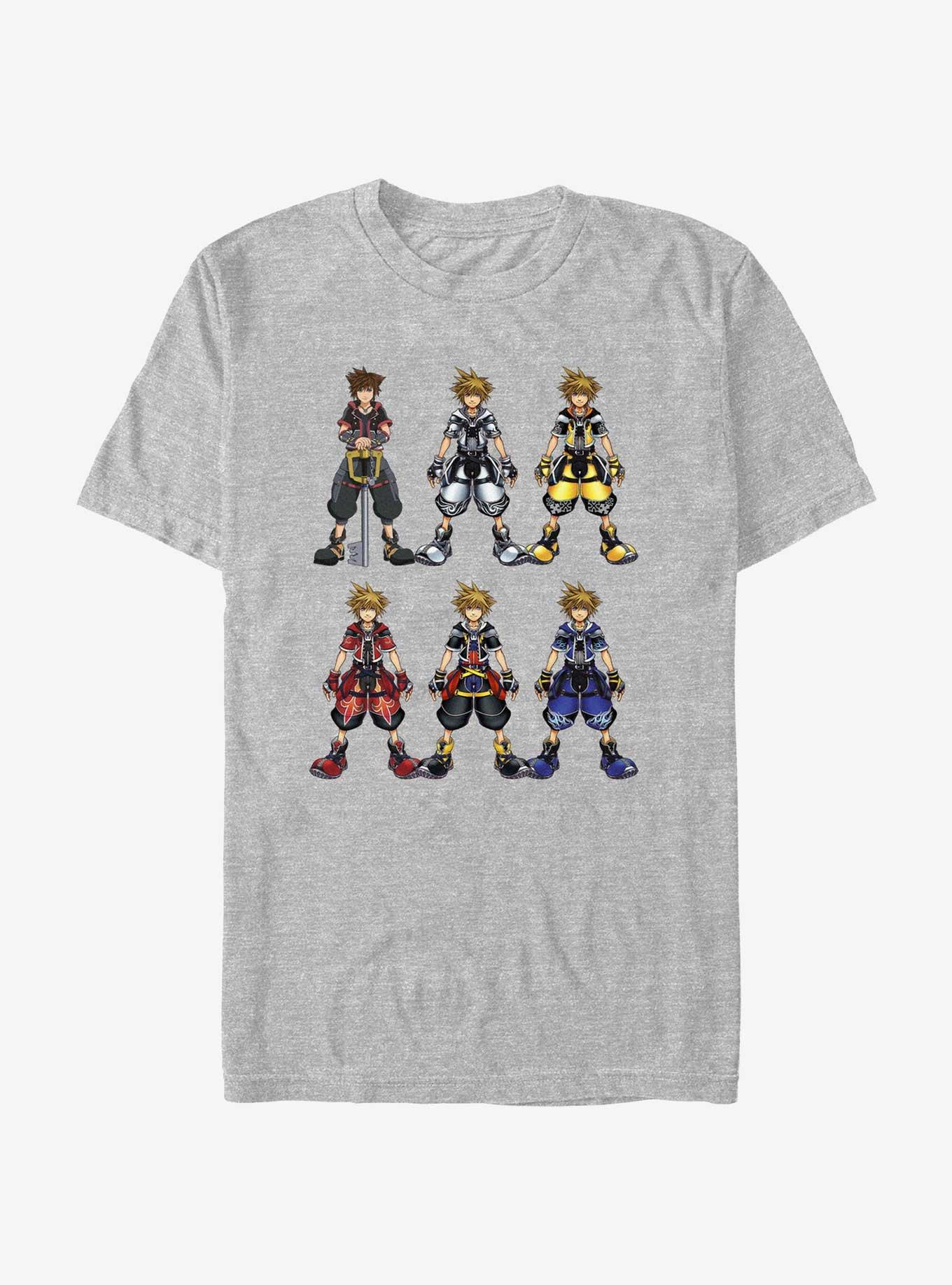 Disney Kingdom Hearts Sora Outfits T-Shirt, ATH HTR, hi-res