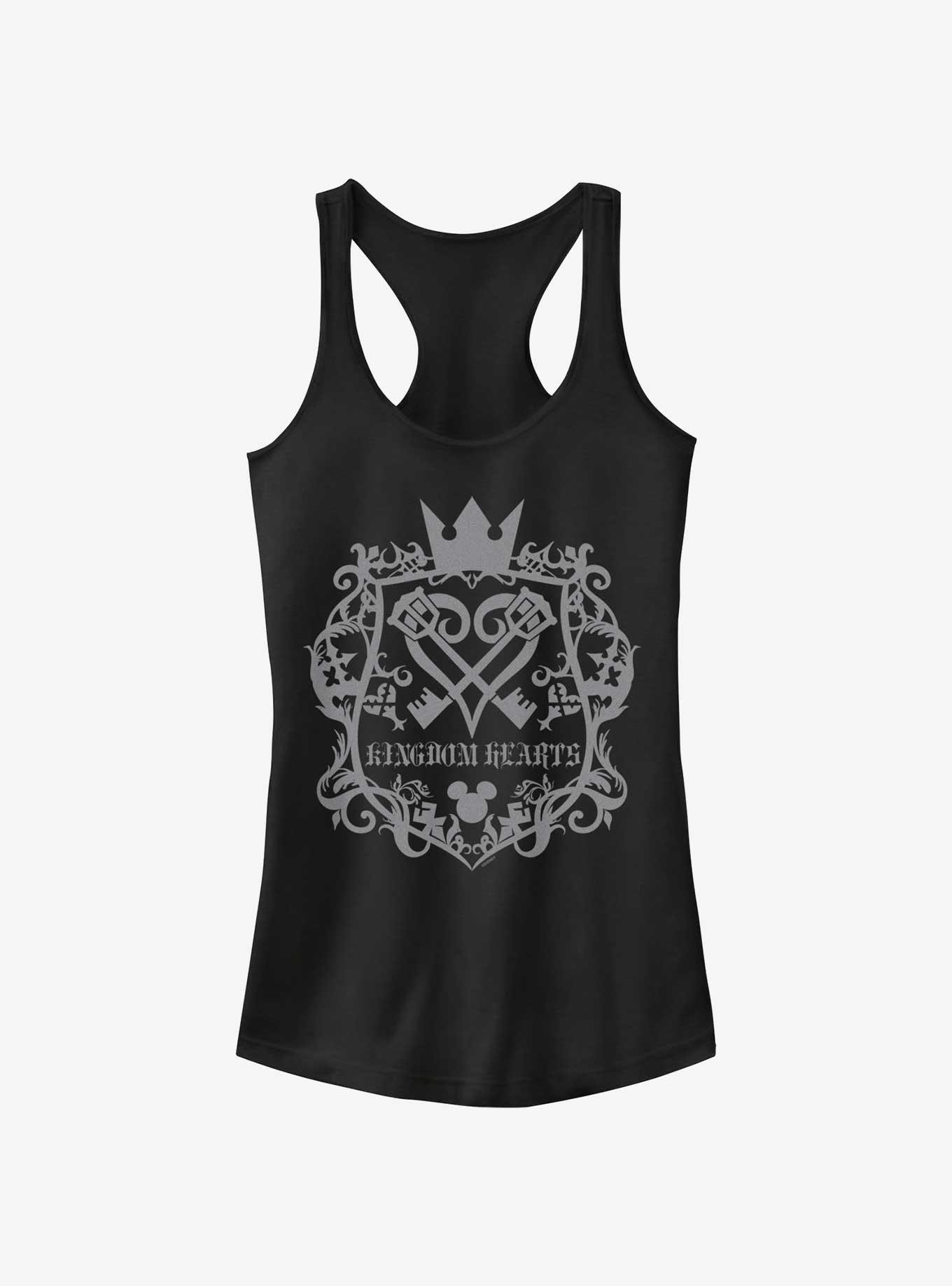 Disney Kingdom Hearts Crest Girls Tank, , hi-res