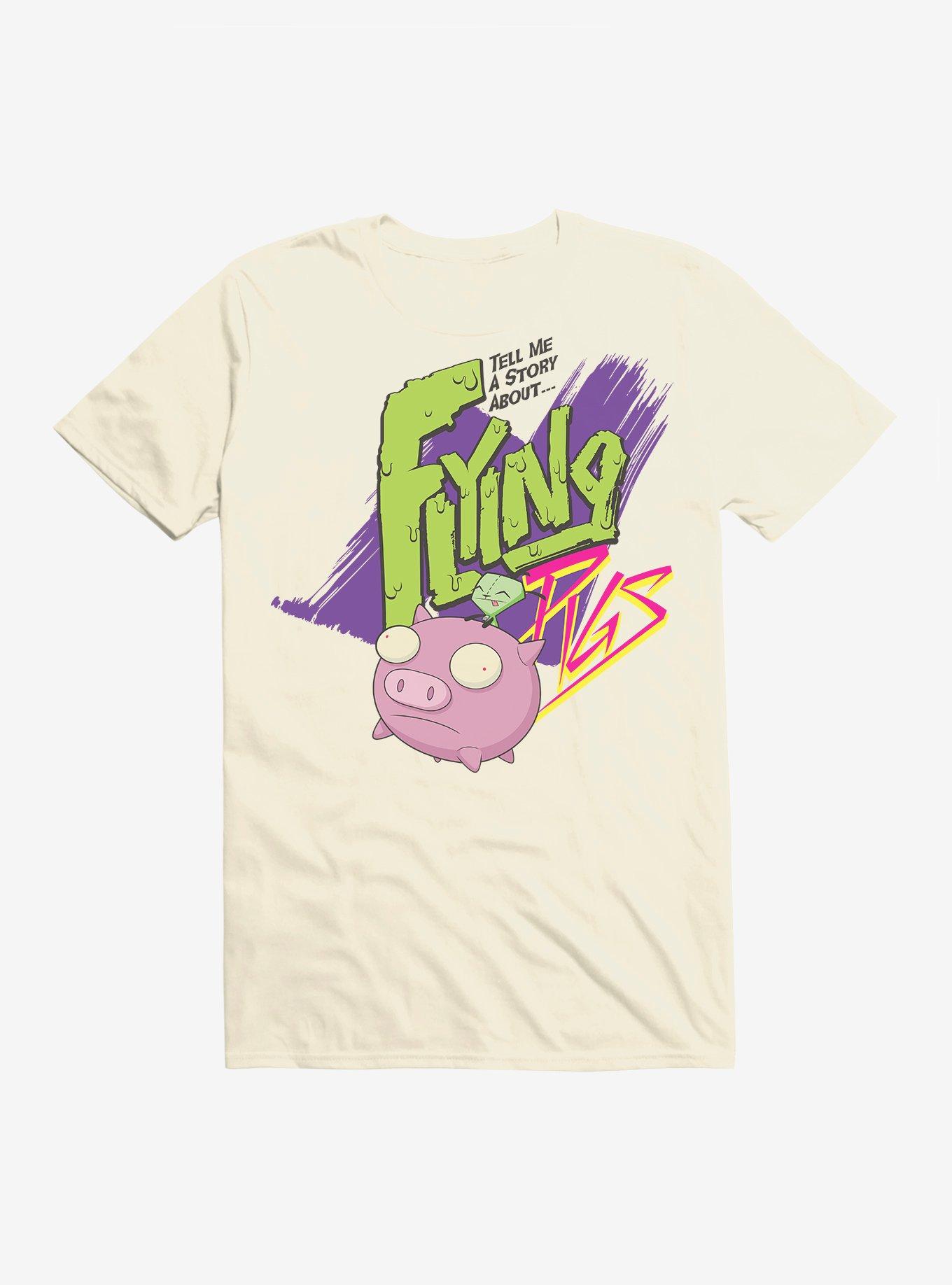 Invader Zim Flying Pigs T-Shirt